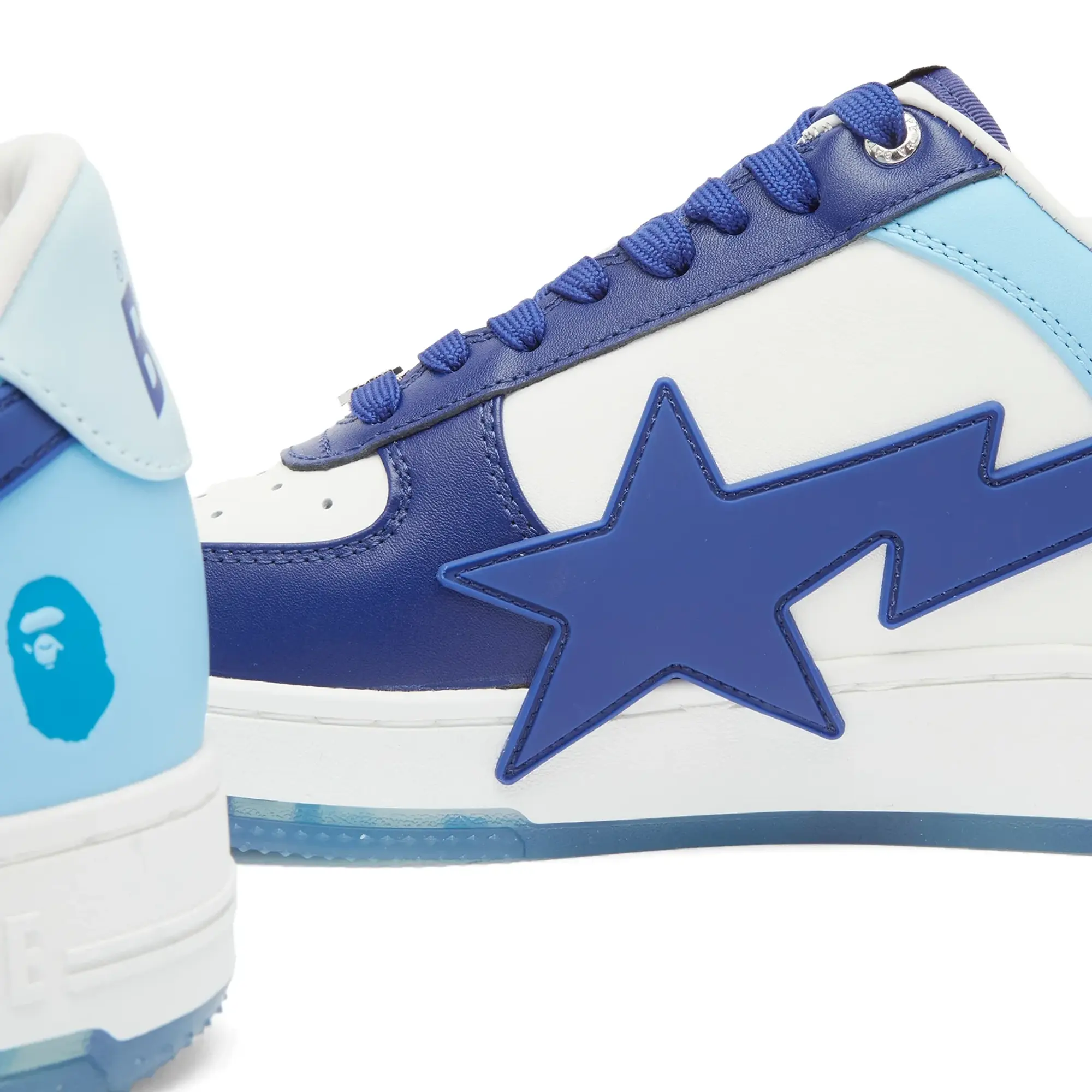 A Bathing Ape Men's Bape Sta OS Sneaker Blue