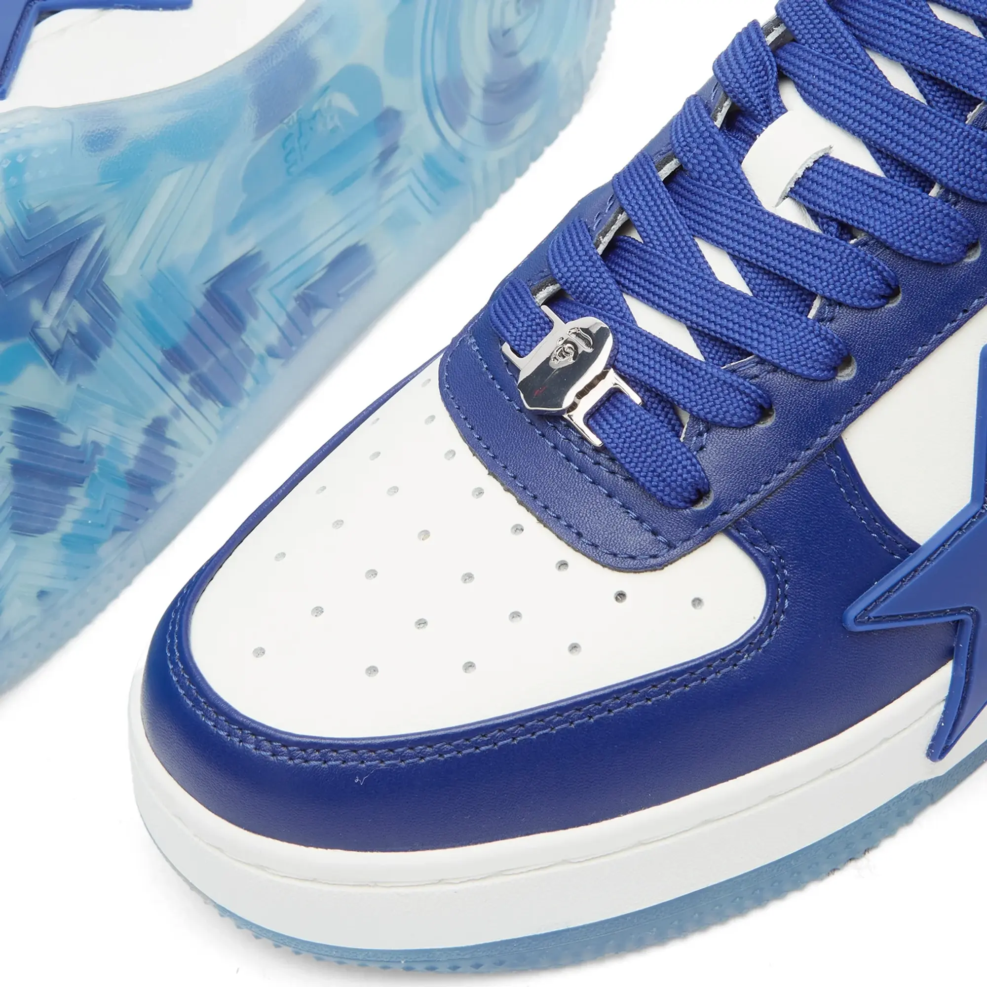 A Bathing Ape Men's Bape Sta OS Sneaker Blue