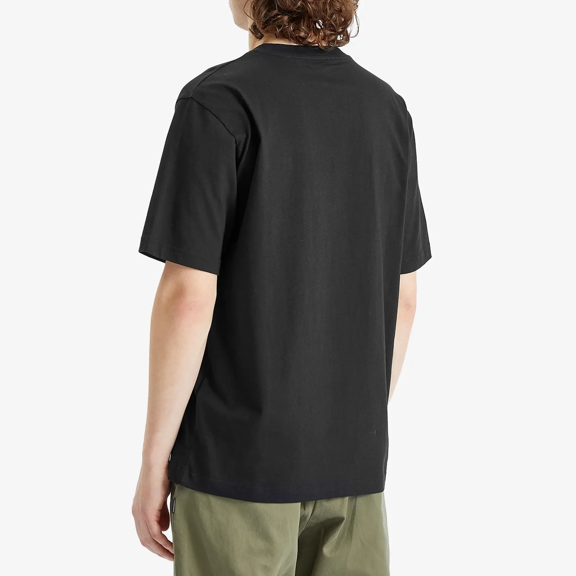 Norse Projects Men's Johannes Logo Print T-Shirt Black