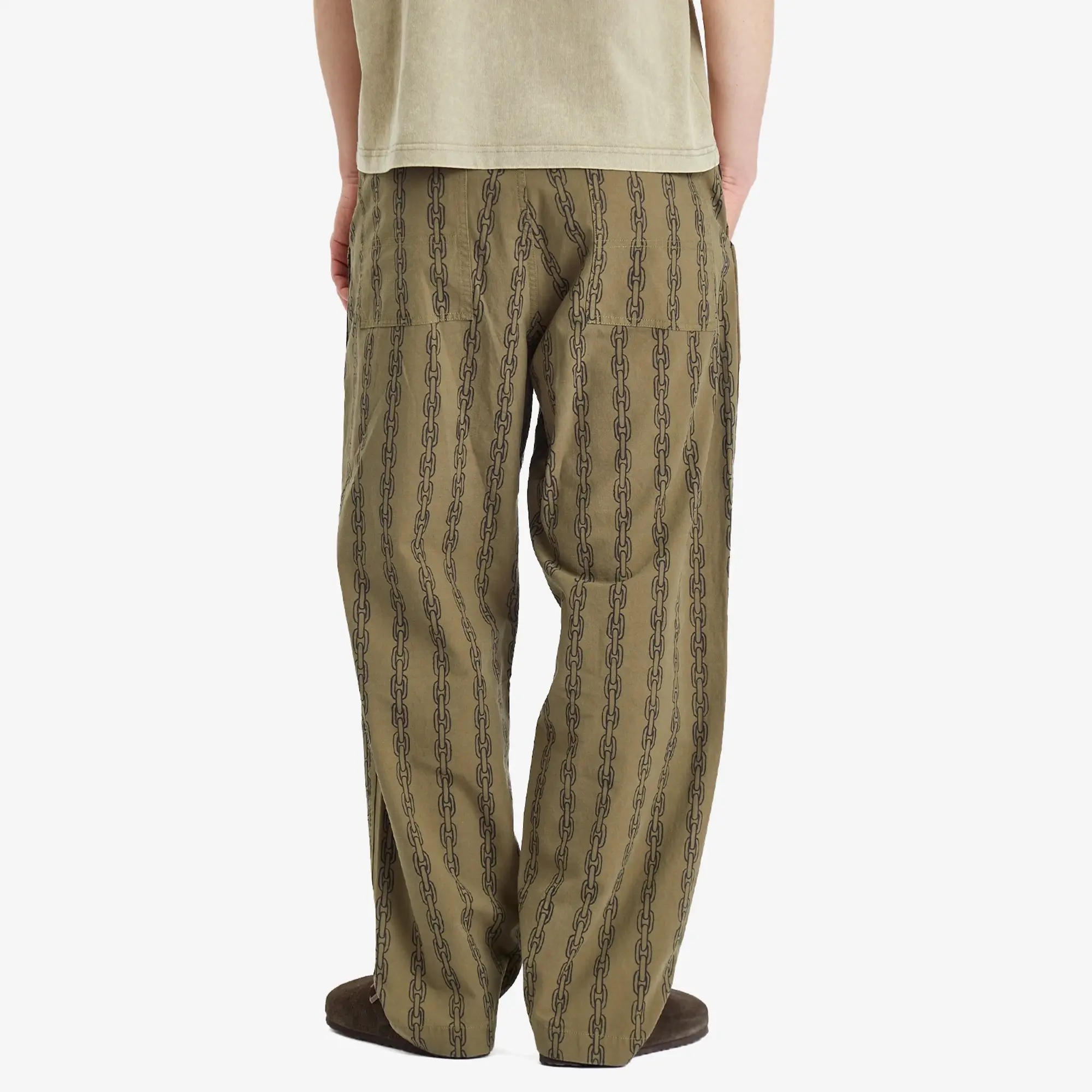 Heresy Men's Chain Trousers Green