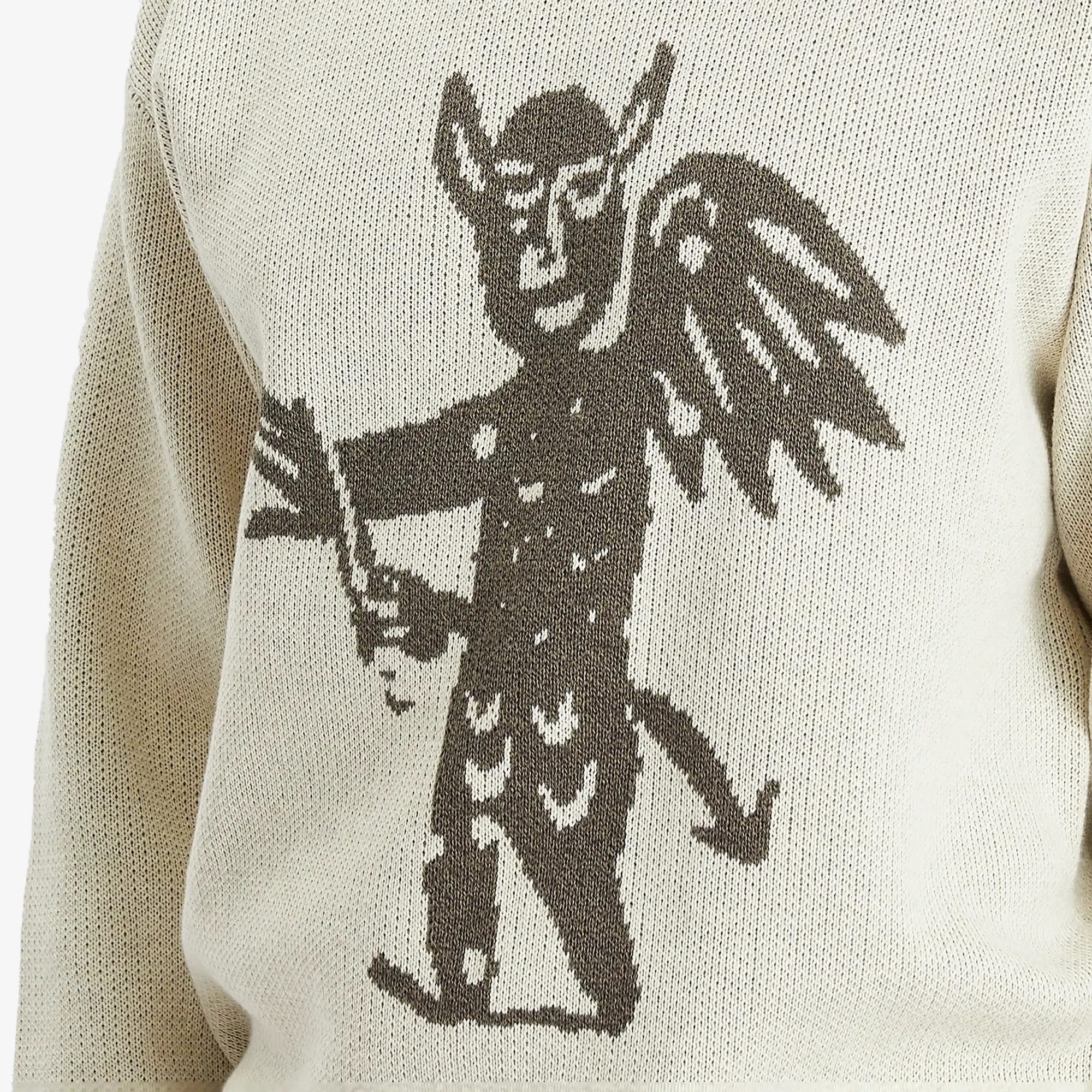 Heresy Men's Rogue Knit Sweater Ecru