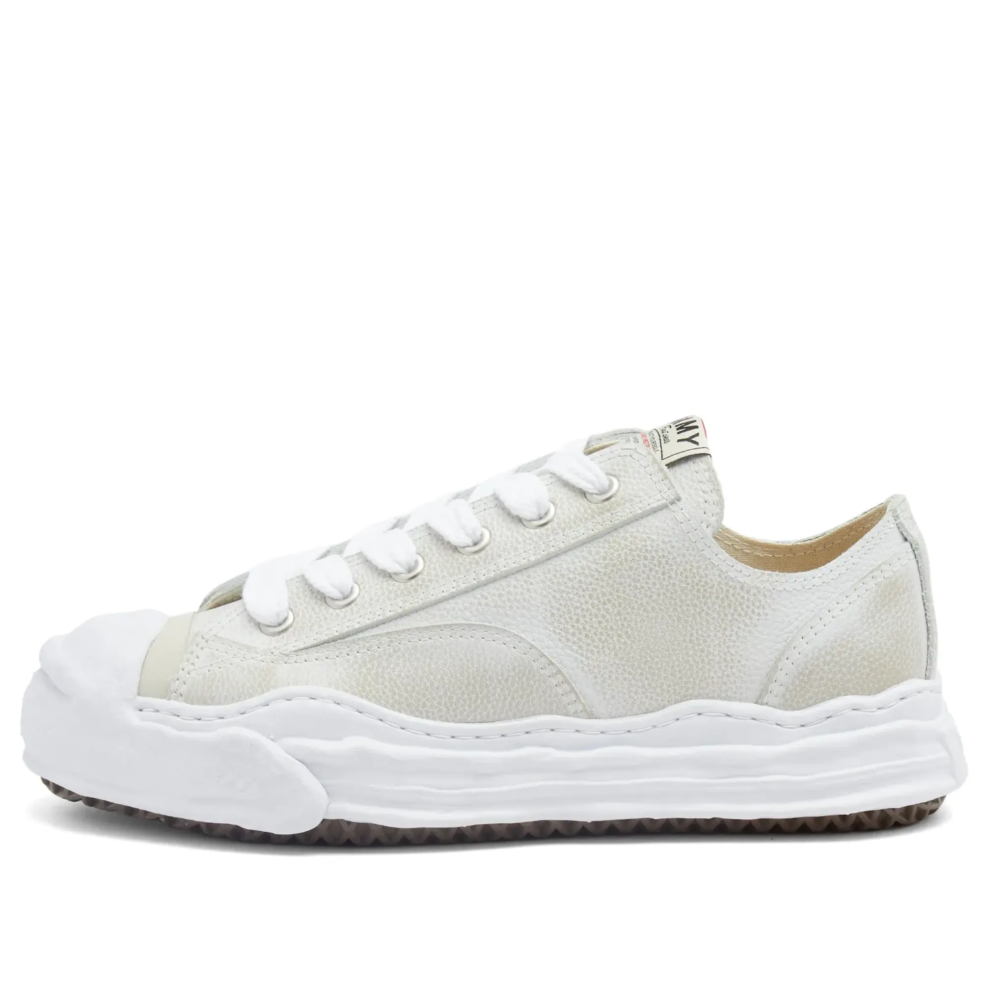 Maison MIHARA YASUHIRO Hank Original Sole Brushed Shrink Lea White