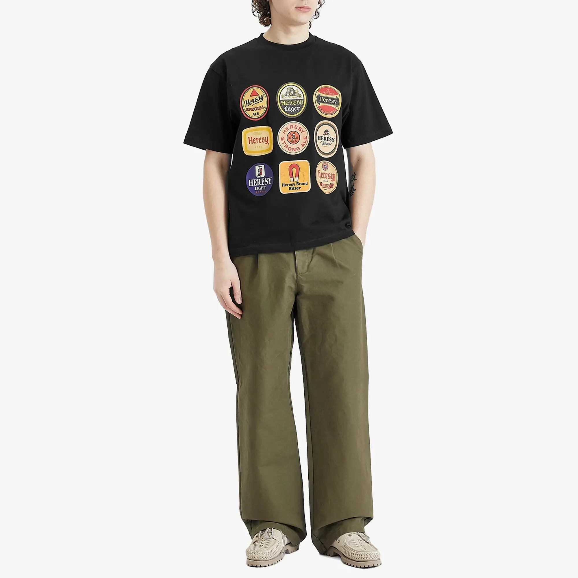 Heresy Men's Beer T-Shirt Black