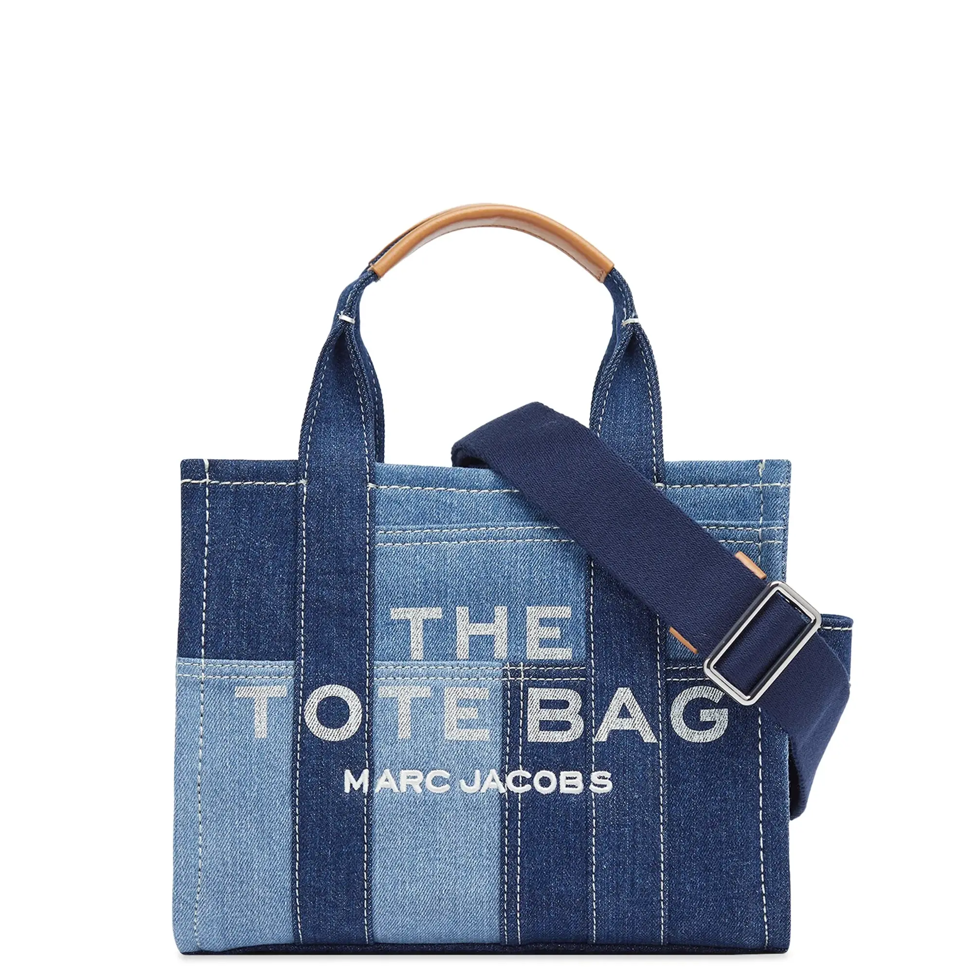 Marc Jacobs Women's The Small Tote Denim Blue Denim
