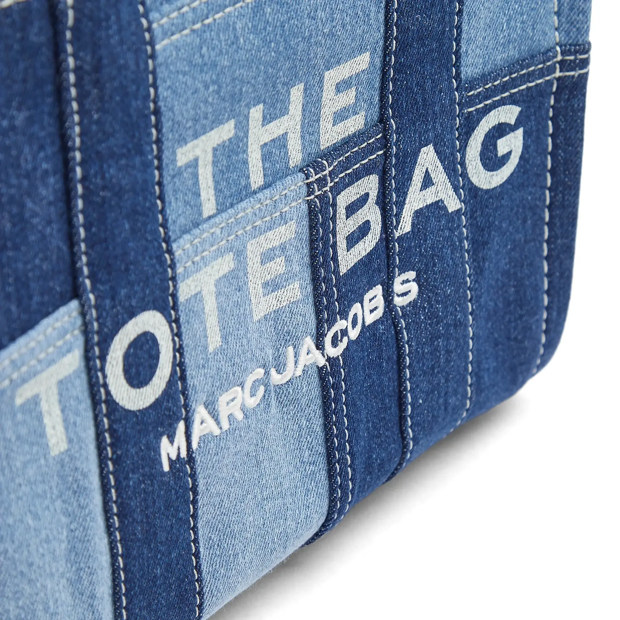 Marc Jacobs Women's The Small Tote Denim Blue Denim