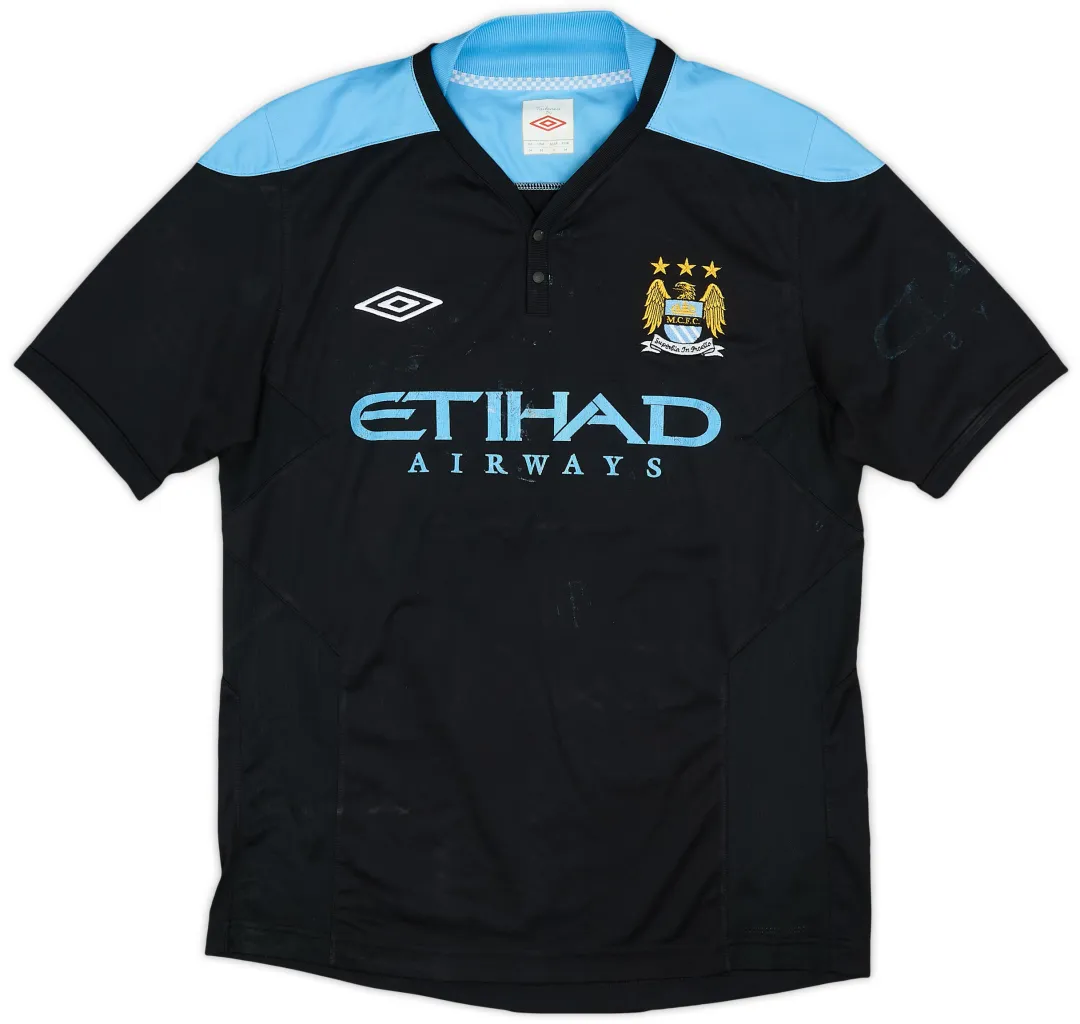 Umbro Manchester City Mens SS Home Shirt 2011/12