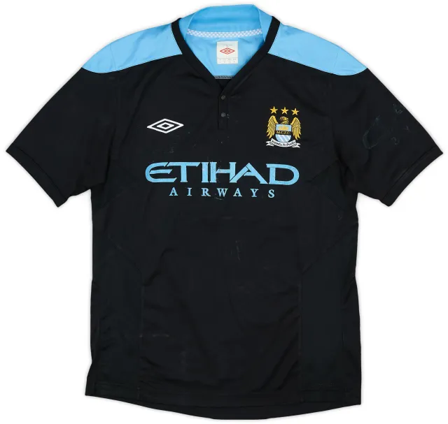 Umbro Manchester City Mens SS Home Shirt 2011/12