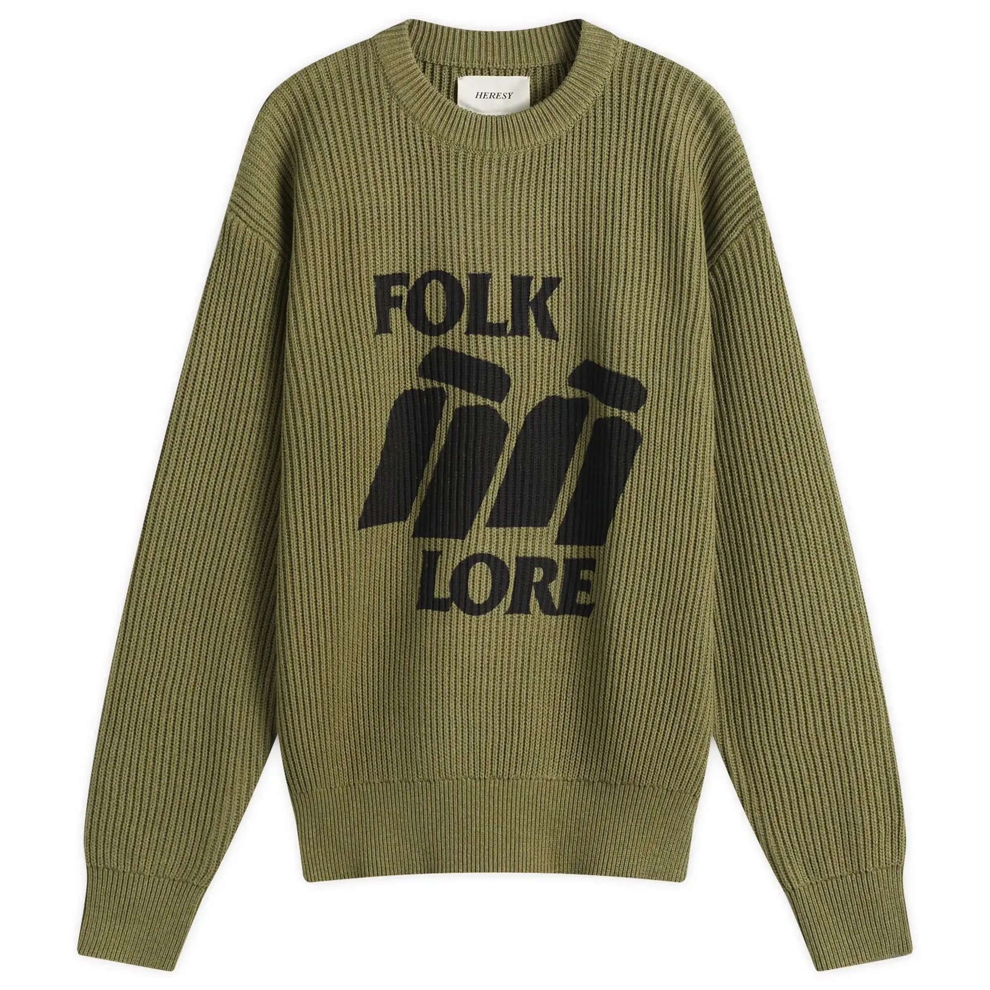 Heresy Men's Ray's Knit Sweater Green