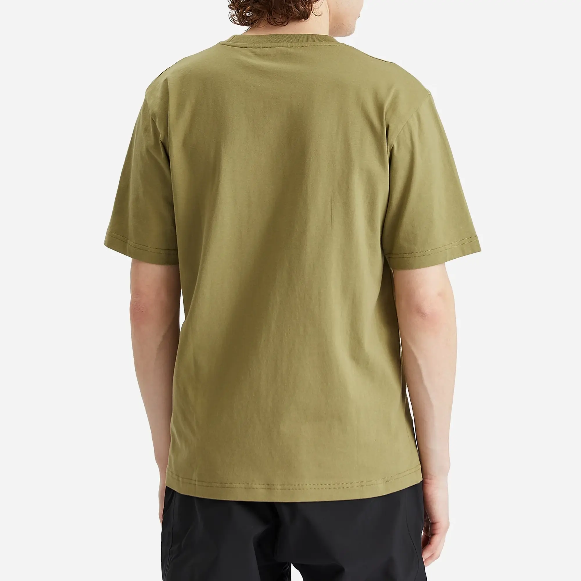 Norse Projects Men's Johannes Logo Print T-Shirt Moss Green