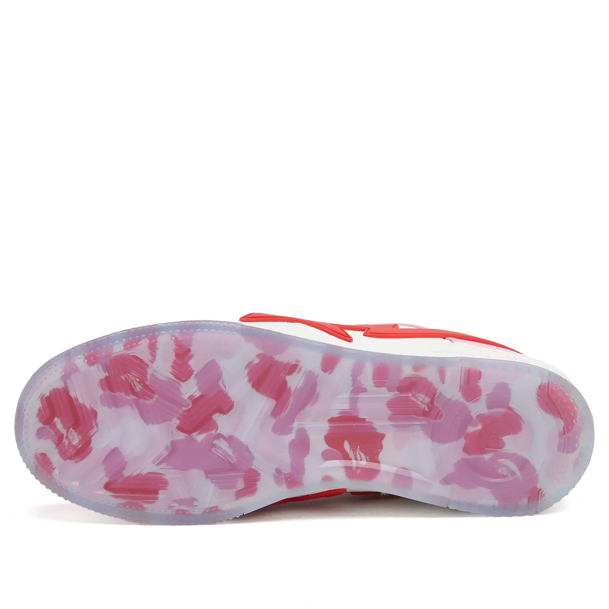 A Bathing Ape Men's Bape Sta OS Sneaker Pink