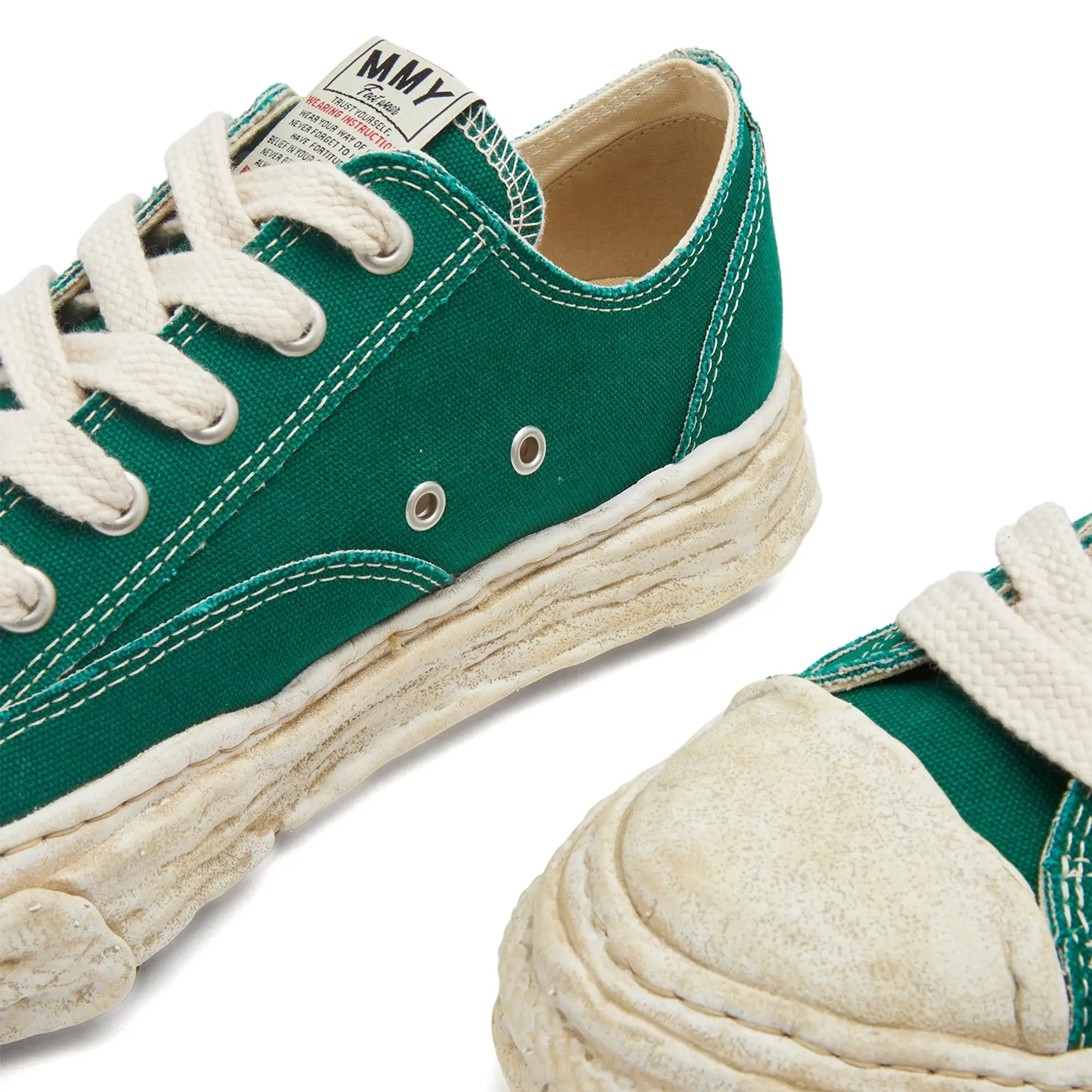 Maison Mihara Yasuhiro Peterson 23 Low Top Sneaker - Green