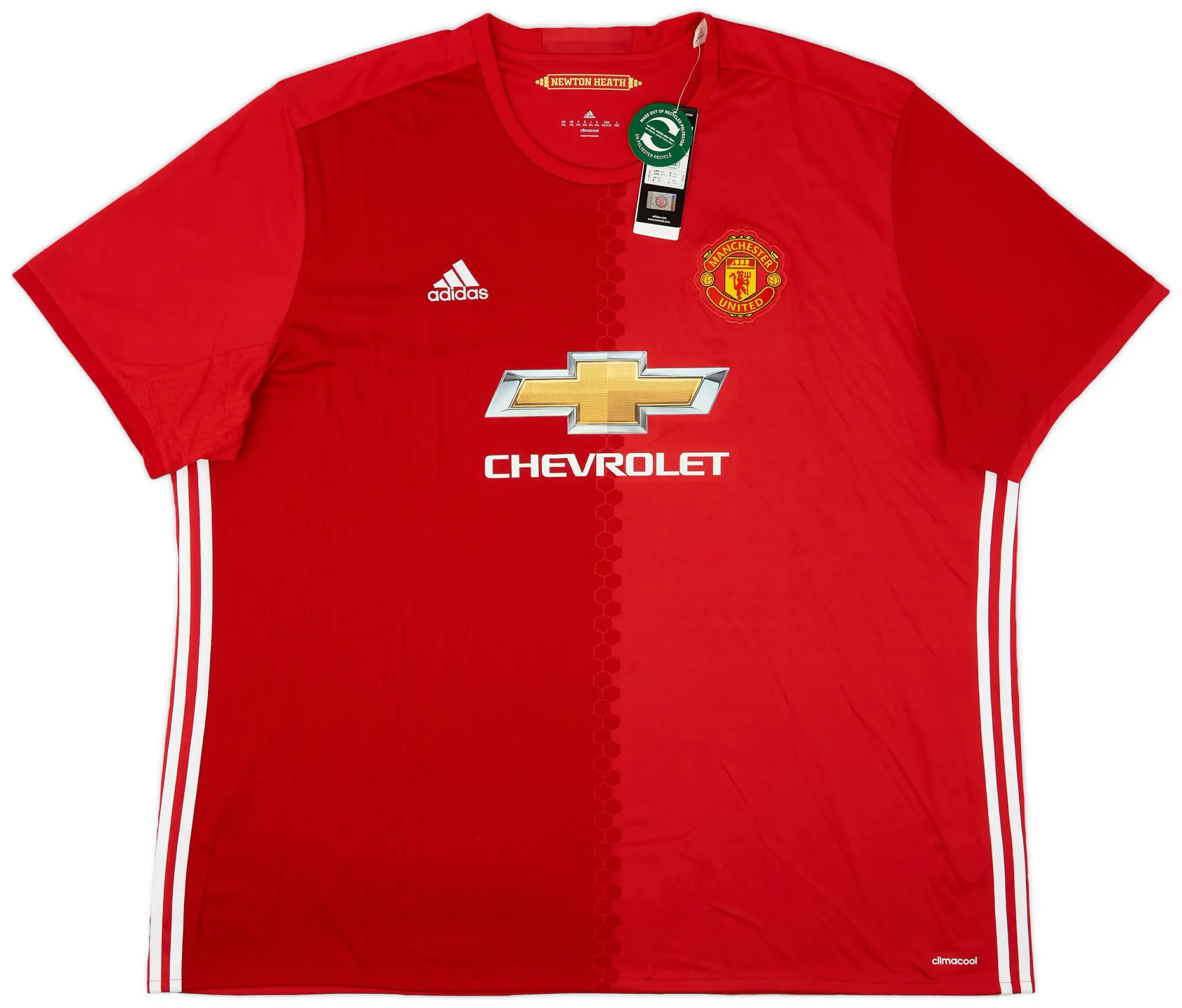 adidas 2016-17 Manchester United Home Shirt Ibrahimovic #9 (4XL)