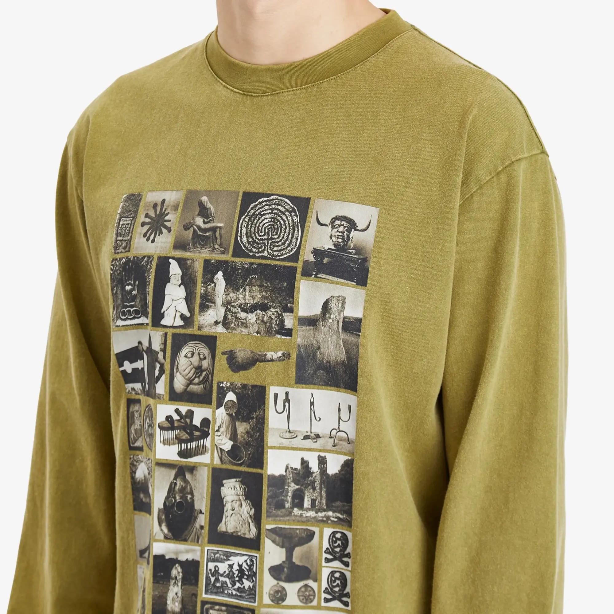 Heresy Men's Niche Longsleeve T-Shirt Green