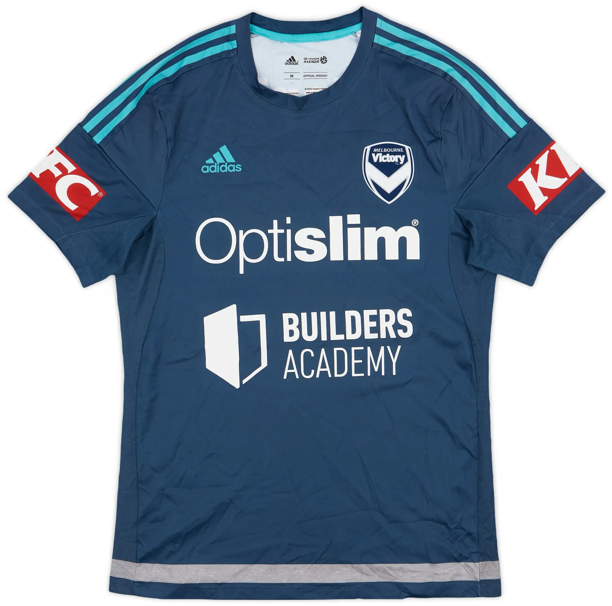 2016-17 Melbourne Victory adidas Training Shirt - 7/10 - (M)