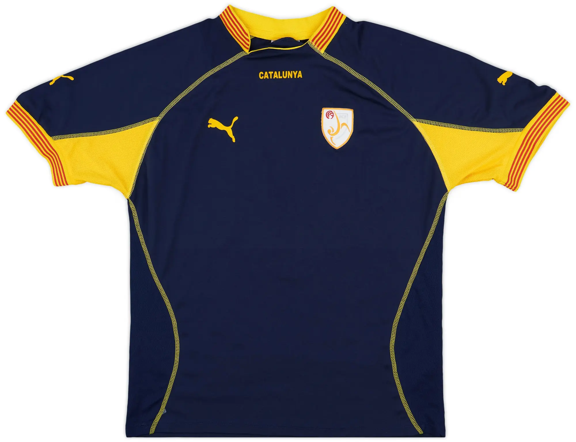 Puma 2004-07 Catalunya Home Shirt #12 - 8/10 - (L)