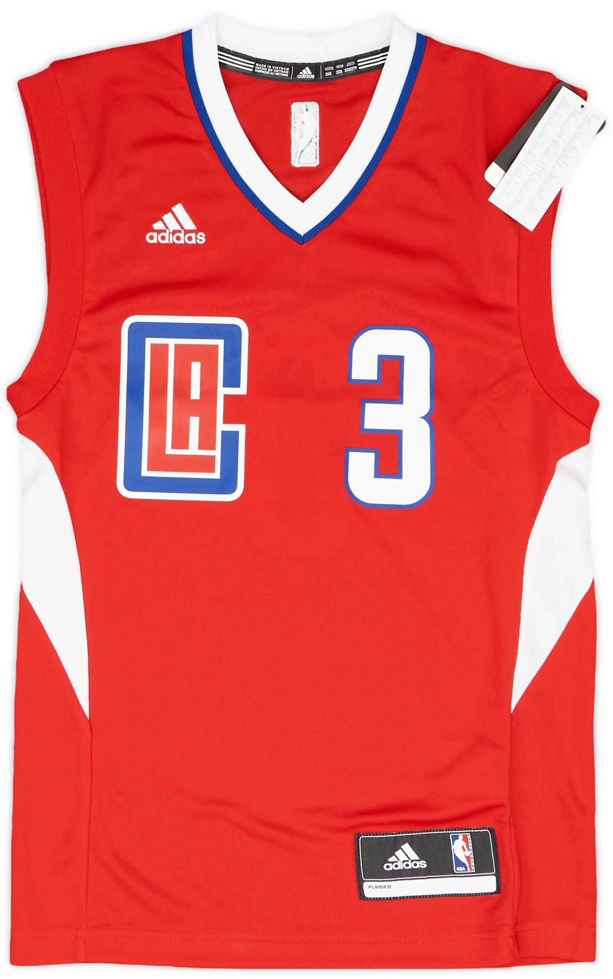 2015-17 LA Clippers Paul #3 adidas Away Jersey (XXS)