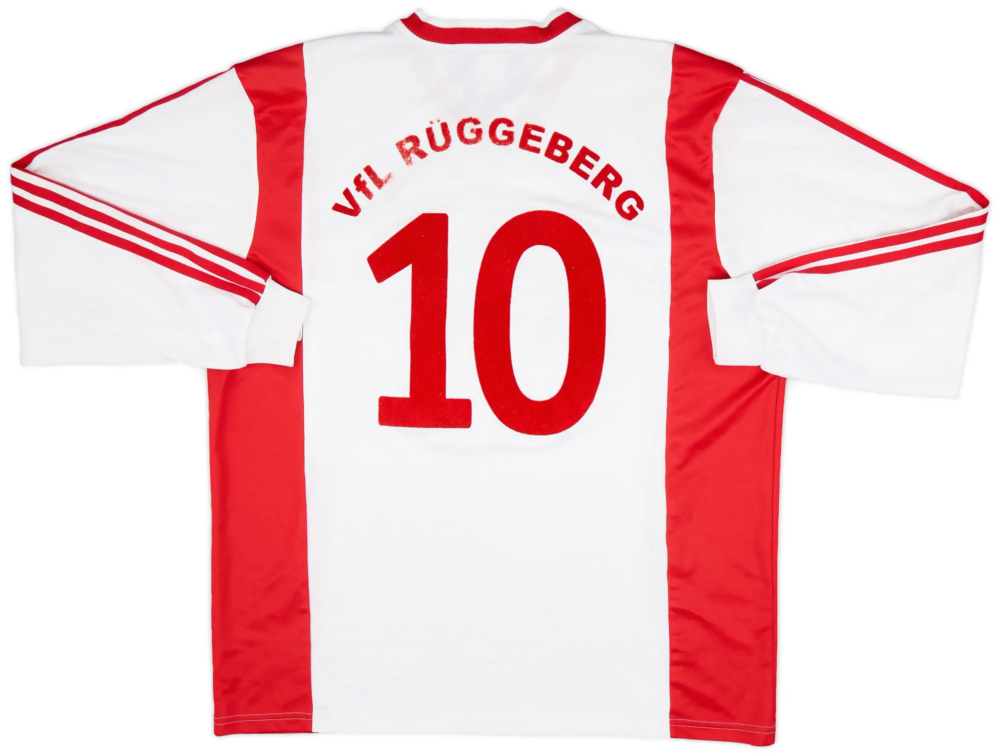 adidas 2002-03 VfL Ruggeberg Away L/S Shirt #10 - 5/10 - (XXL)
