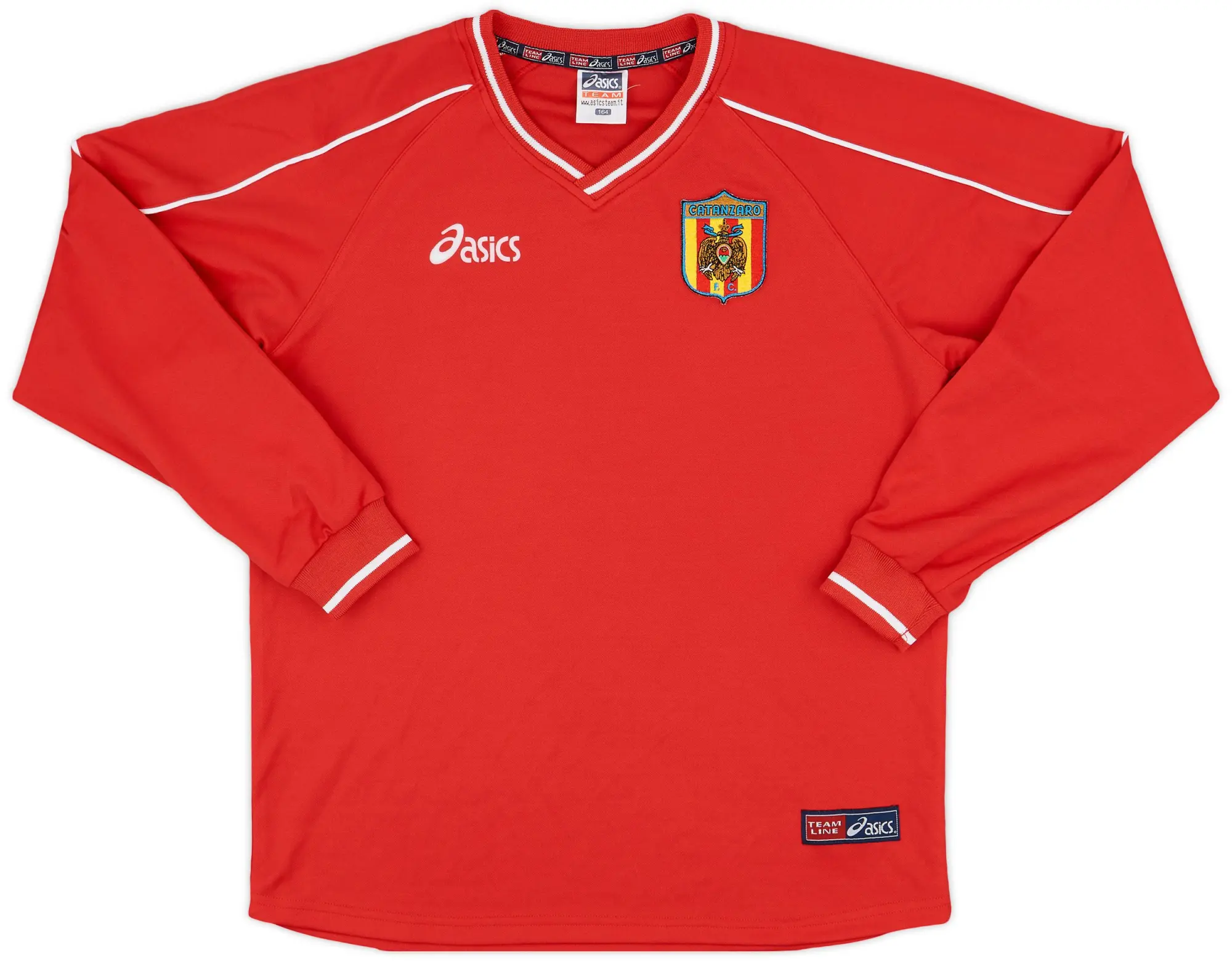 2007-08 Catanzaro Asics Training L/S Shirt - 9/10 - (XL.Boys)