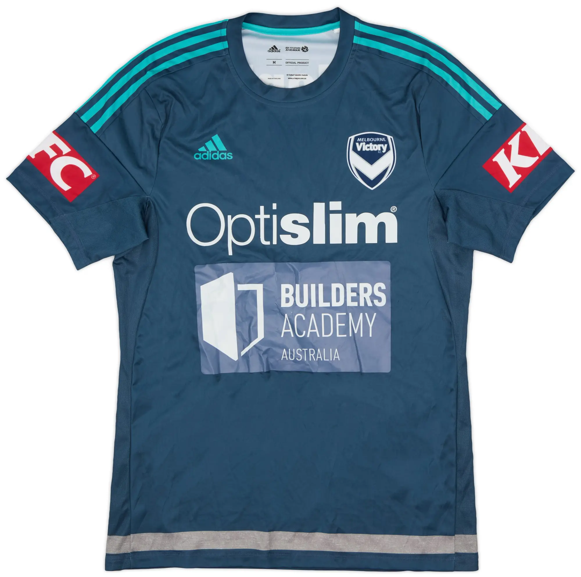 2016-17 Melbourne Victory adidas Training Shirt - 8/10 - (M)