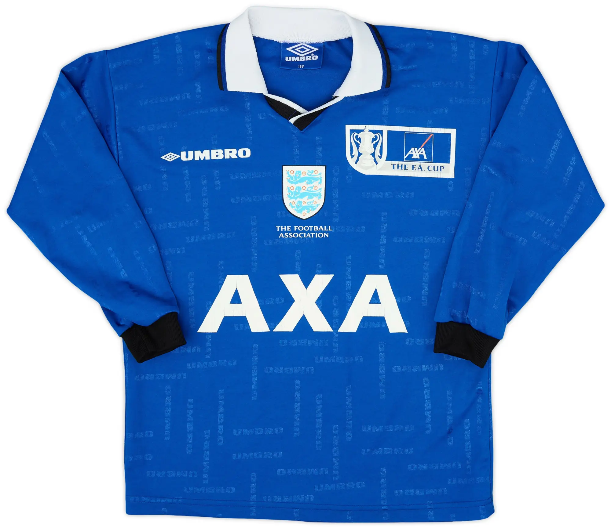 Umbro 1998-99 FA Cup L/S Shirt - 7/10 - (M.Boys)