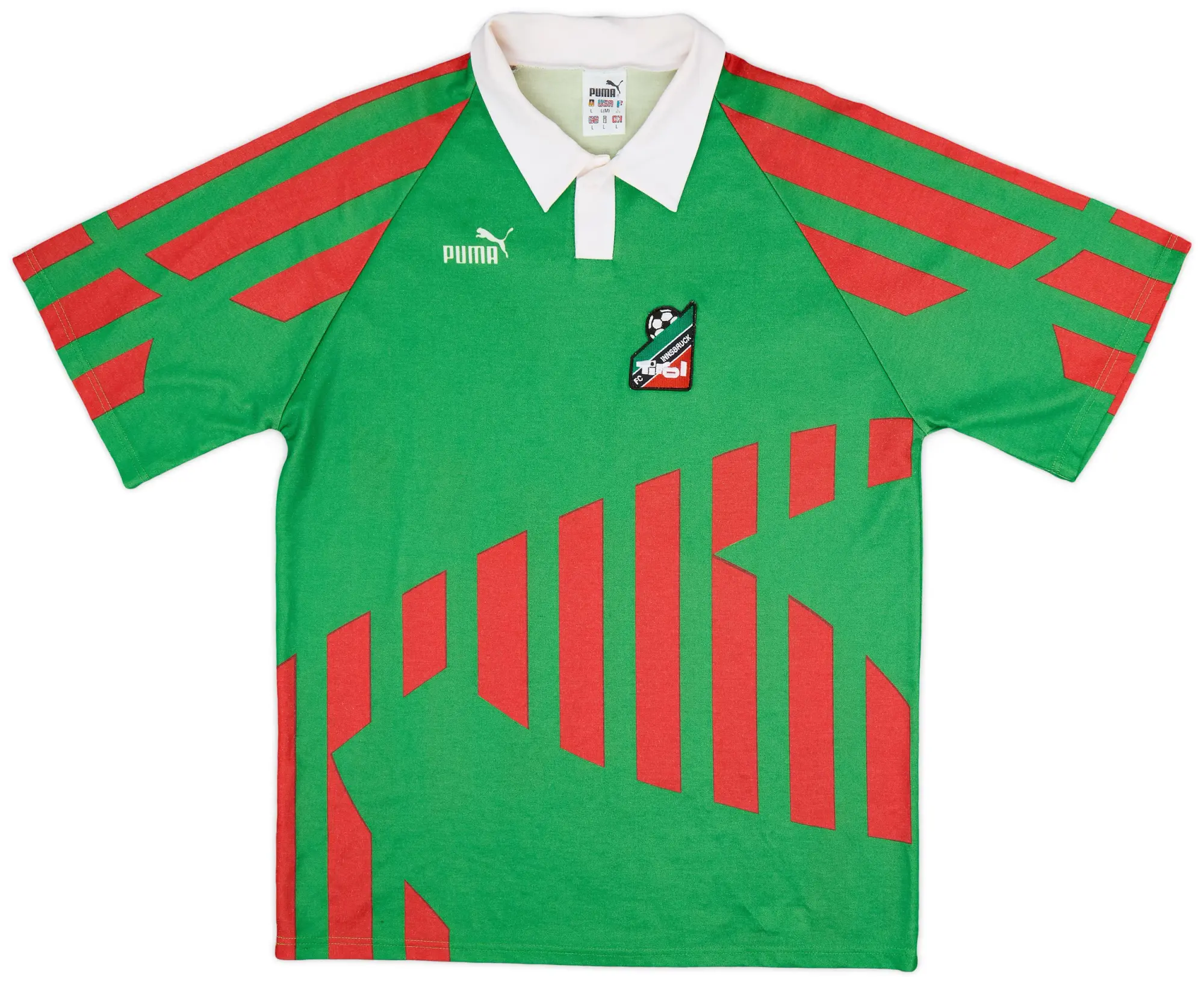 Puma 1994-96 Tirol Innsbruck Home Shirt - 9/10 - (L)