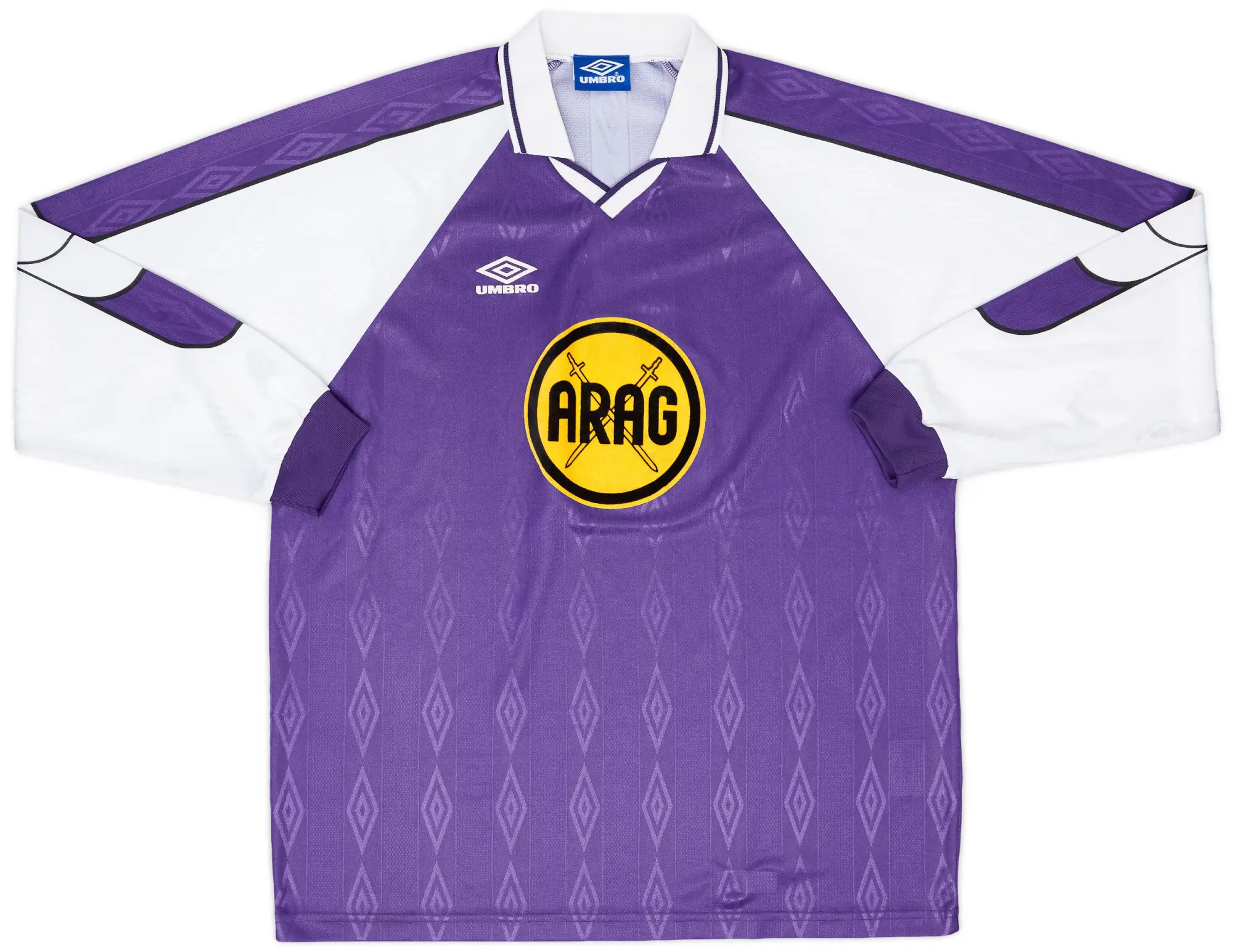 1999-00 Umbro Template L/S Shirt #5 - 9/10 - (XXL)