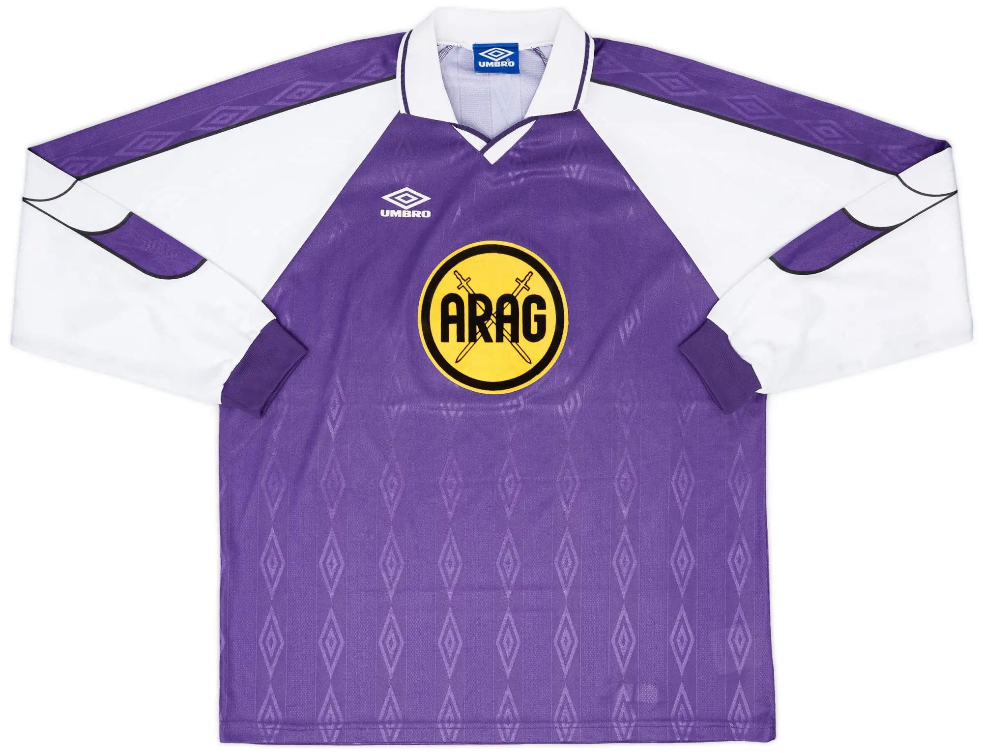 1999-00 Umbro Template L/S Shirt #14 - 9/10 - (XXL)