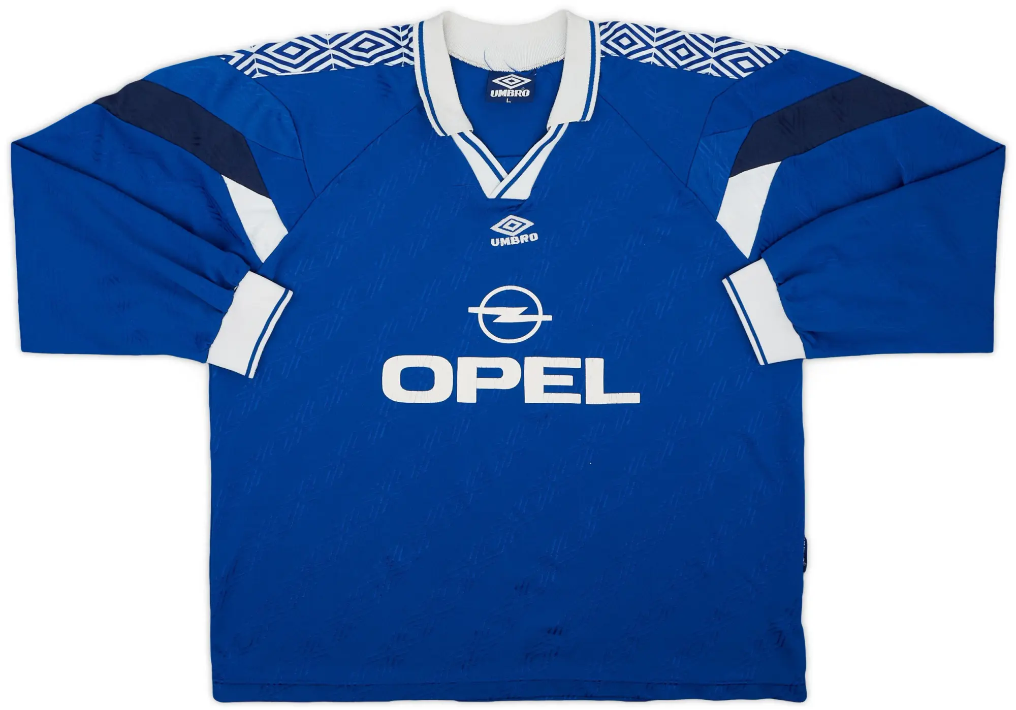 1990s Umbro Template L/S Shirt - 7/10 - (L)