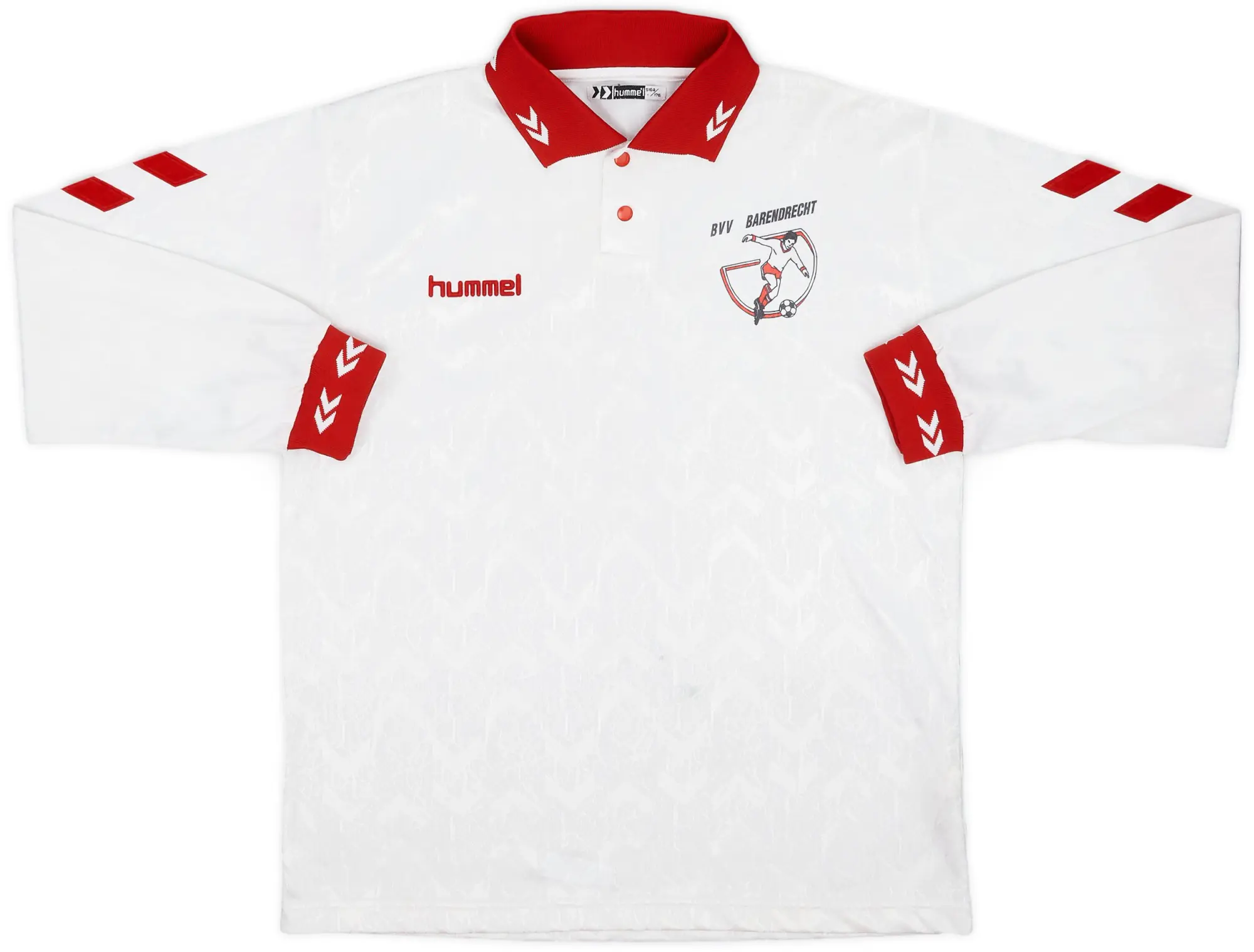 Hummel 1990s BVV Barendrecht Home Shirt - 9/10 - (XL.Boys)