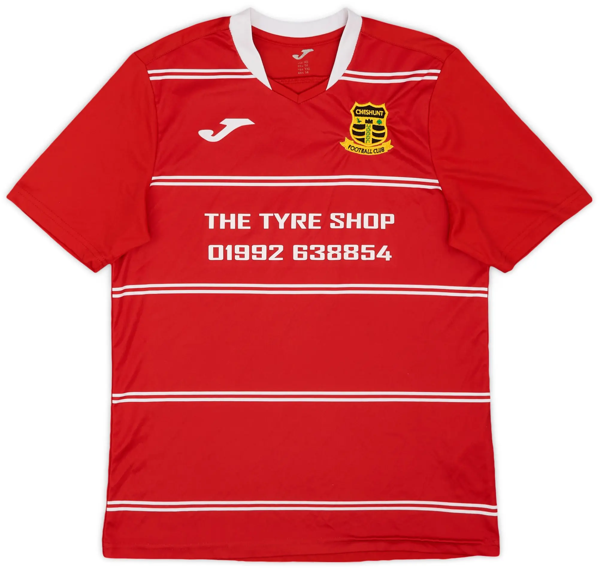 Joma 2010-11 Cheshunt Town Home Shirt #8 - 8/10 - (XL.Boys)