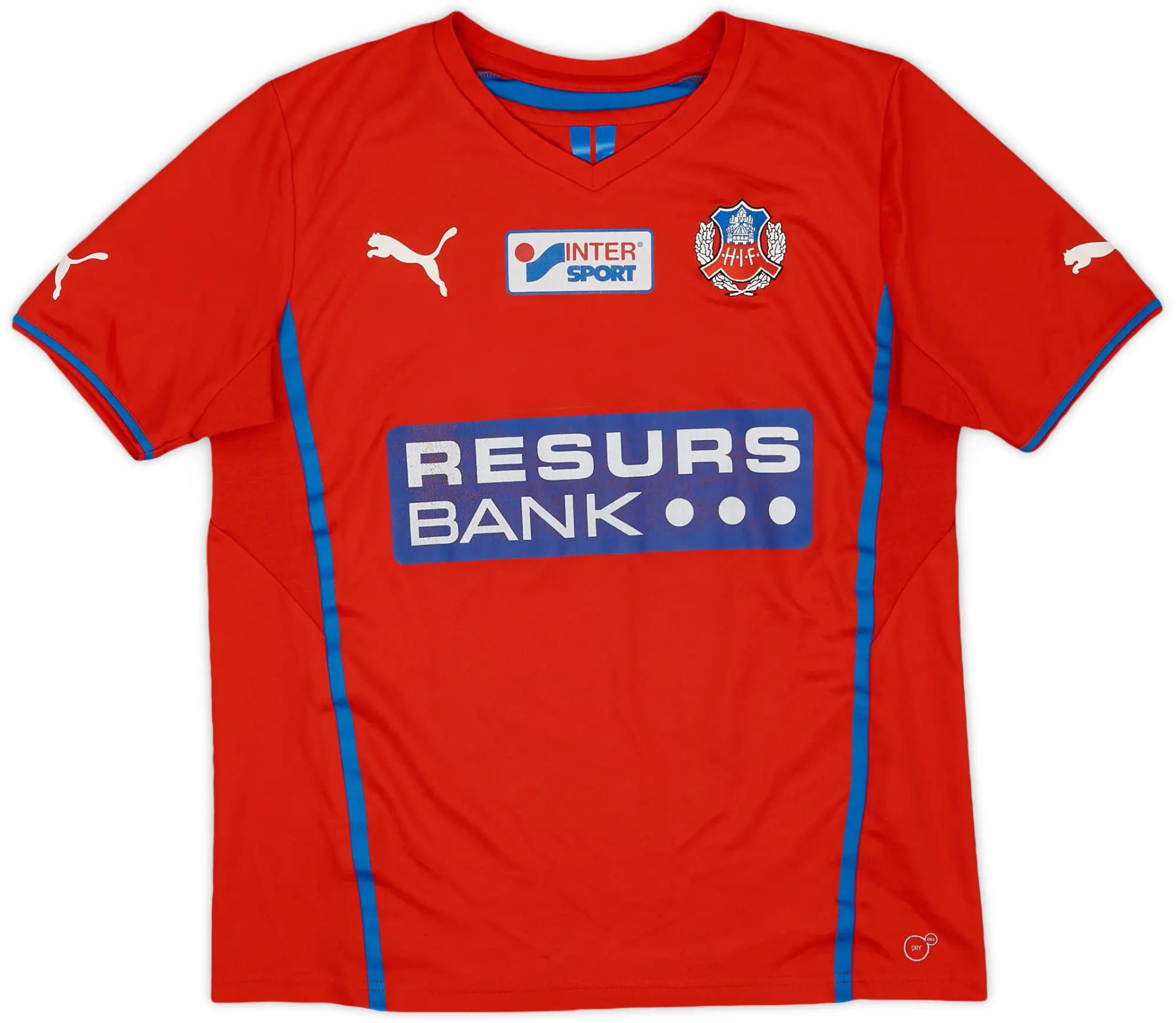 Puma 2009-10 Helsingborgs Home Shirt - 6/10 - (XL.Boys)