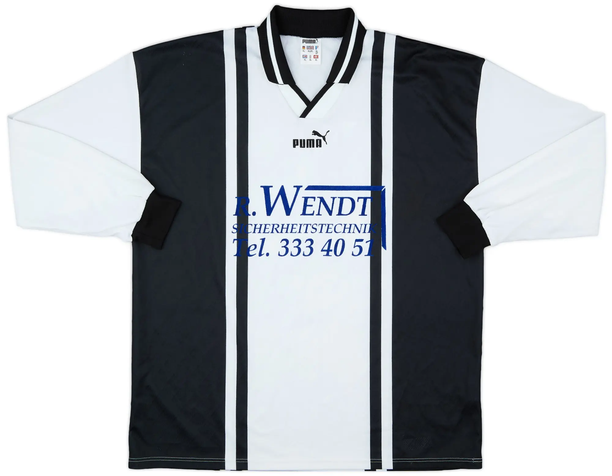 1990s Puma Template L/S Shirt #16 - 9/10 - (XL)