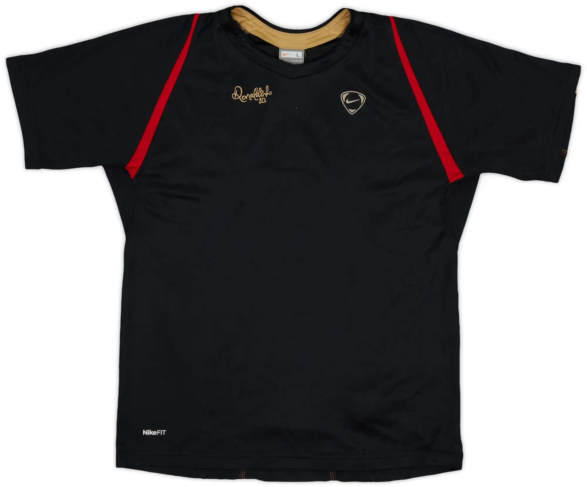 2006-07 Ronaldinho Nike 10R Training Shirt - 8/10 - (L.Boys)