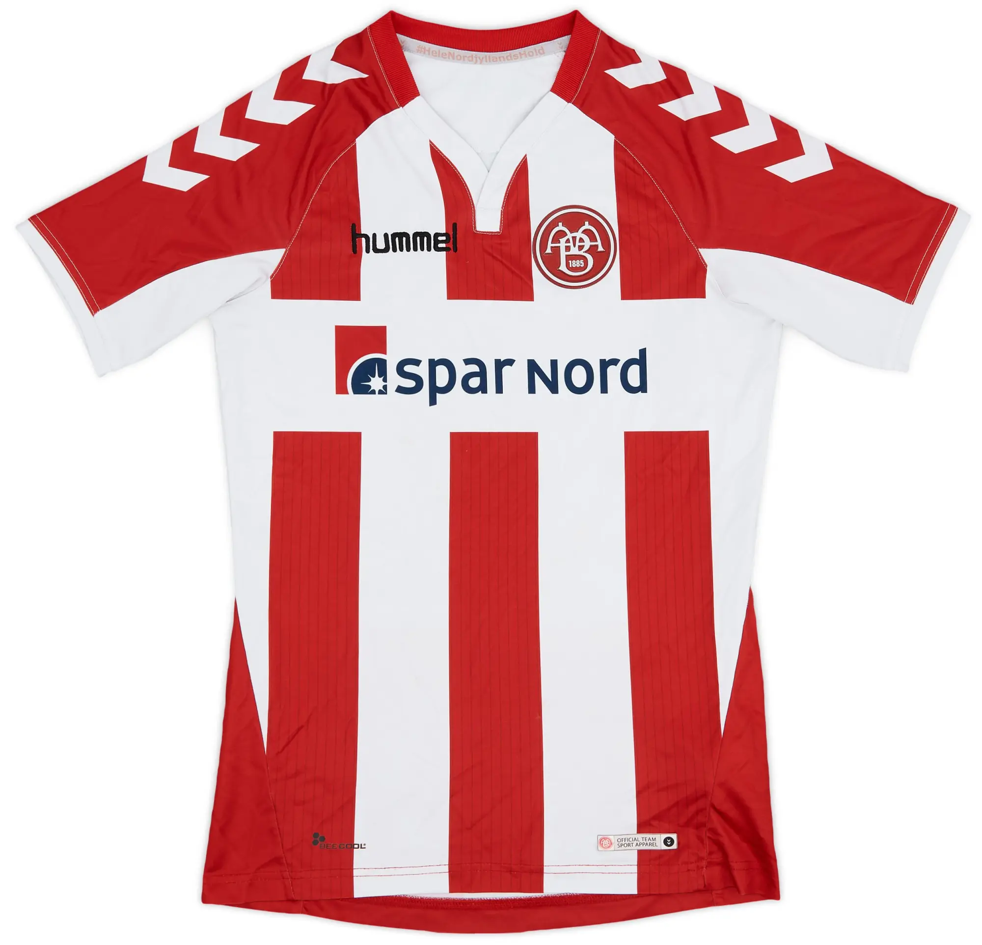 Hummel 2017-18 Aalborg Home Shirt - 7/10 - (XL.Boys)