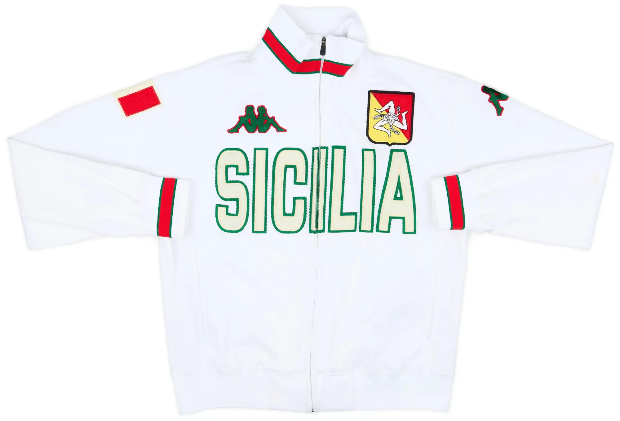 2009-10 Sicilia Kappa Track Jacket - 6/10 - (S)