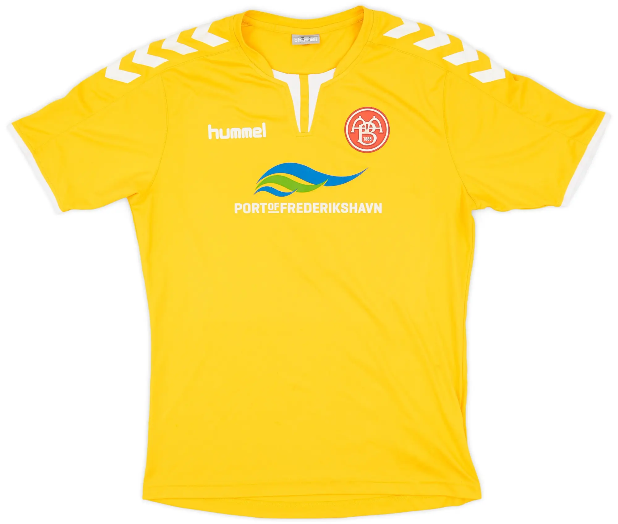 Hummel 2010s Aalborg Away Shirt #5 - 7/10 - (L)