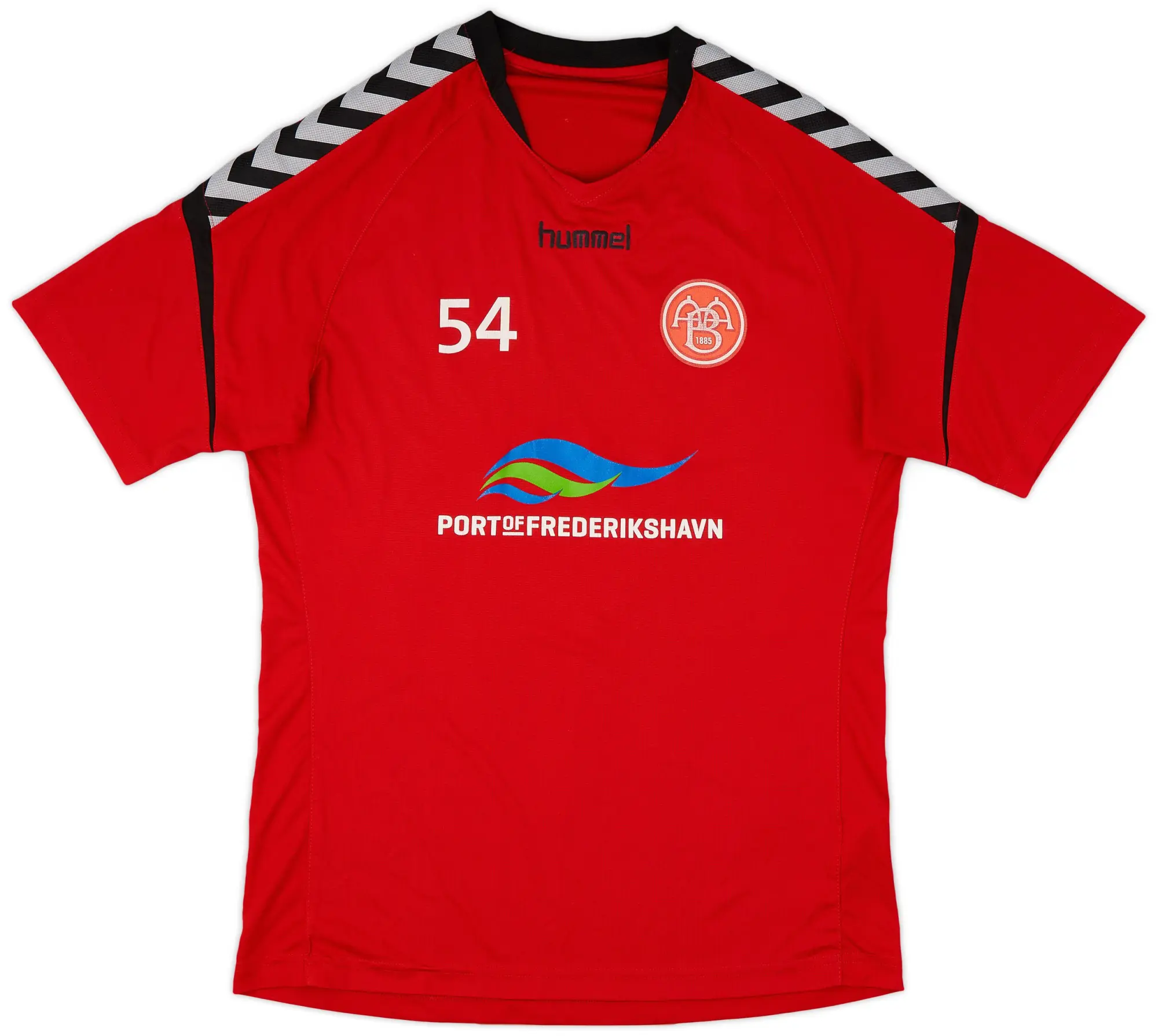 2007-08 Aalborg Player Issue Hummel Training Shirt #54 - 6/10 - (M)