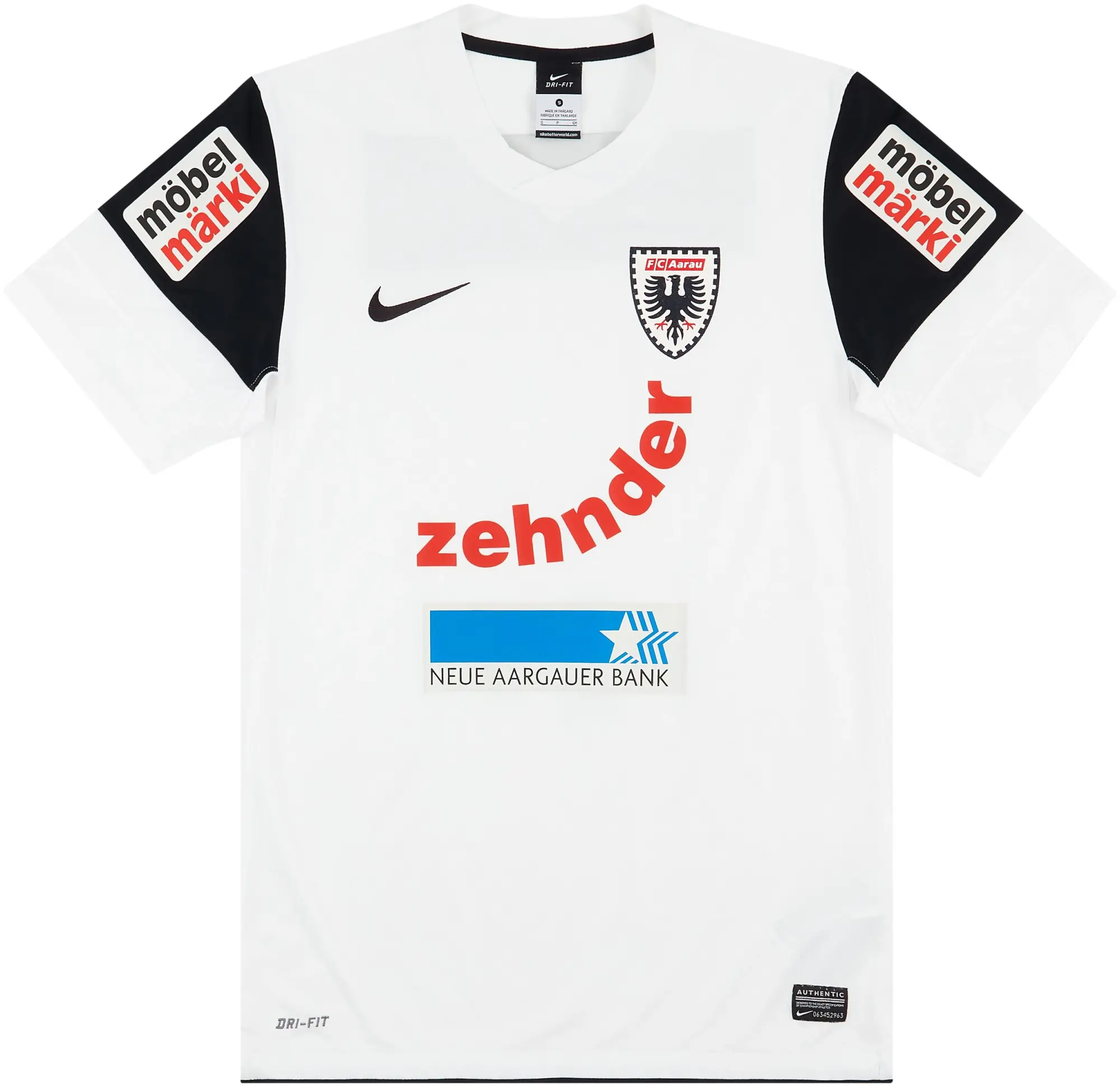 Nike 2012-13 FC Aarau Home Shirt - 8/10 - (S)