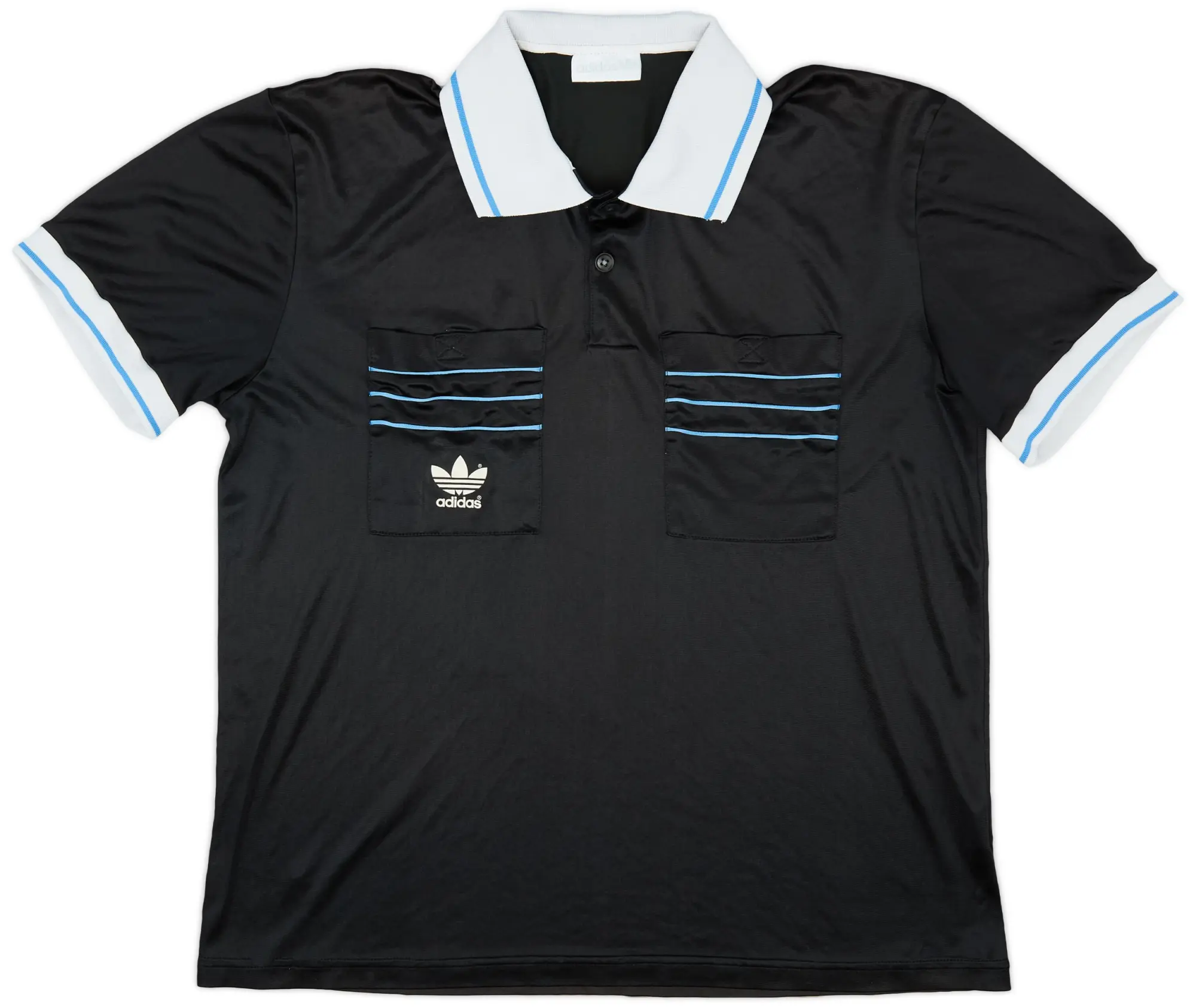 1990s adidas Referee Template Shirt - 7/10 - (XL)