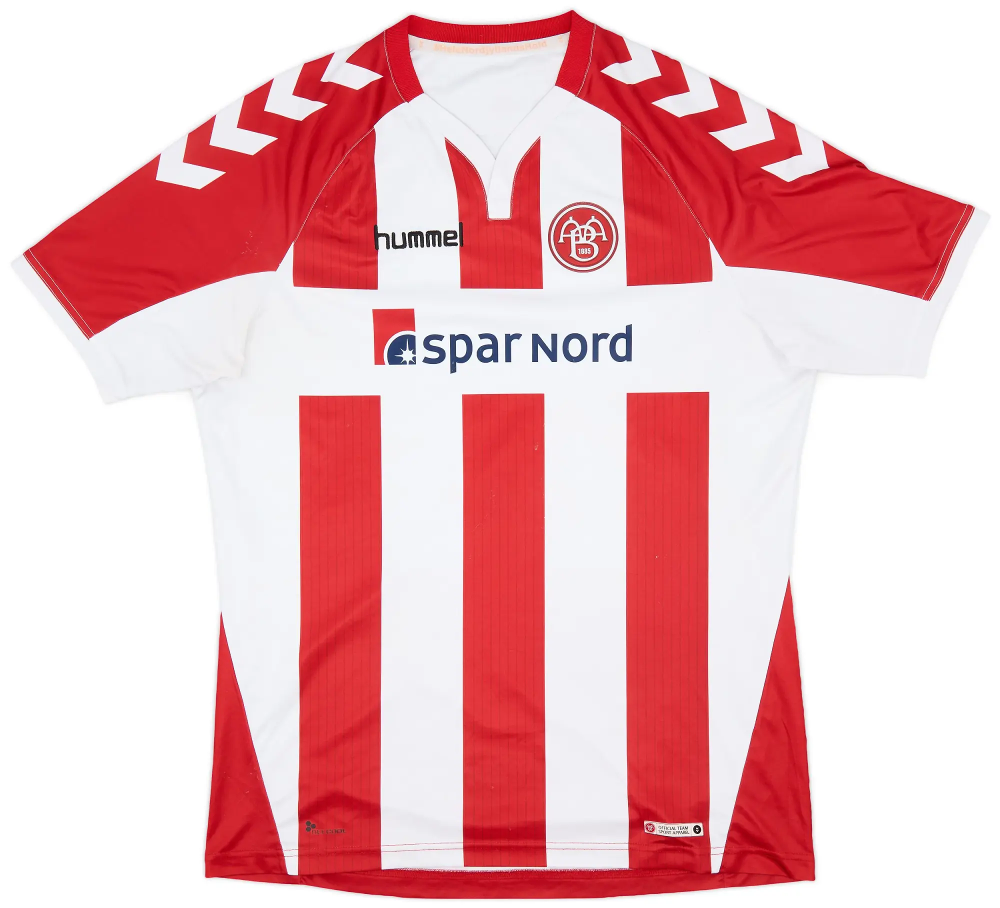 Hummel 2017-18 Aalborg Home Shirt - 7/10 - (XXL)