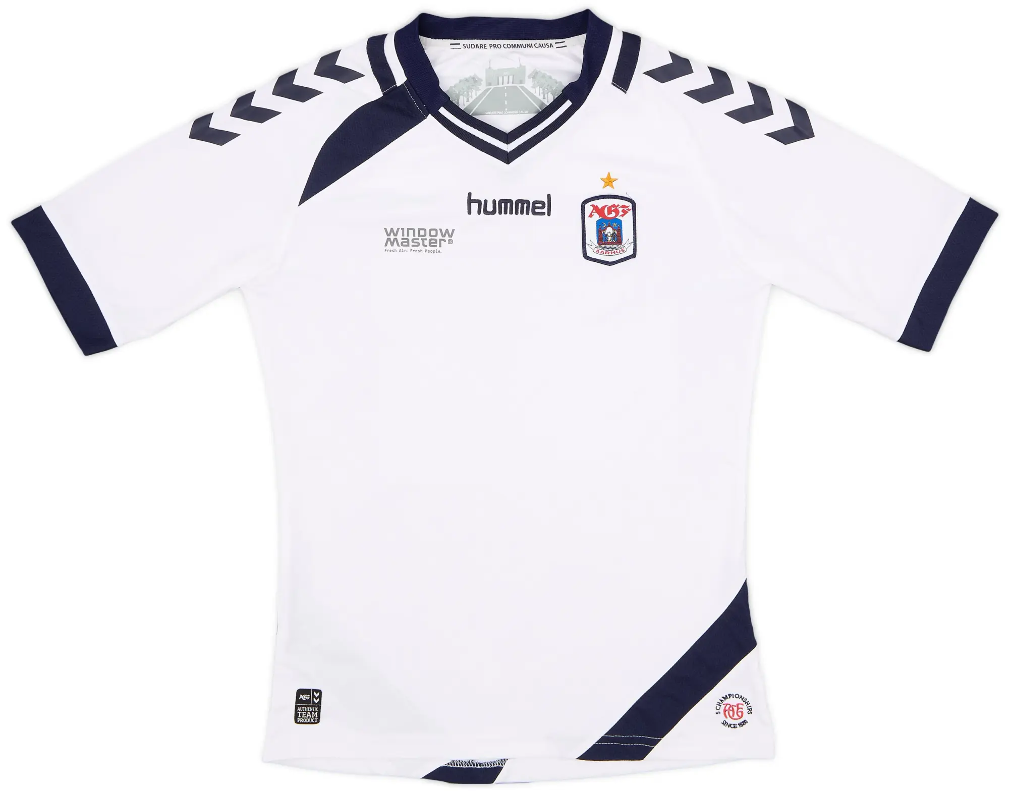 Hummel 2016-17 AGF Aarhus Home Shirt - 8/10 - (L.Boys)