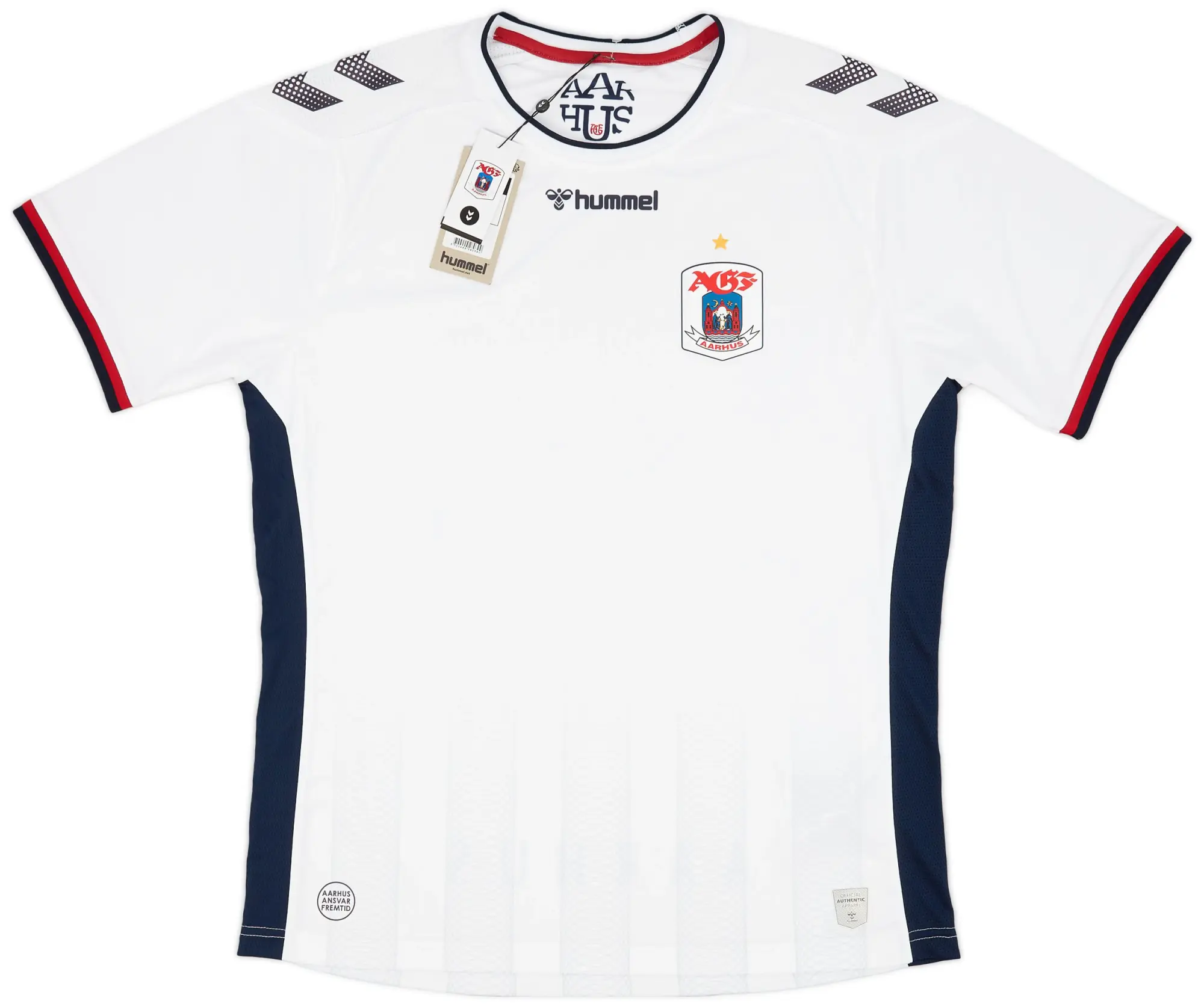Hummel 2022-23 AGF Aarhus Home Shirt (XL)