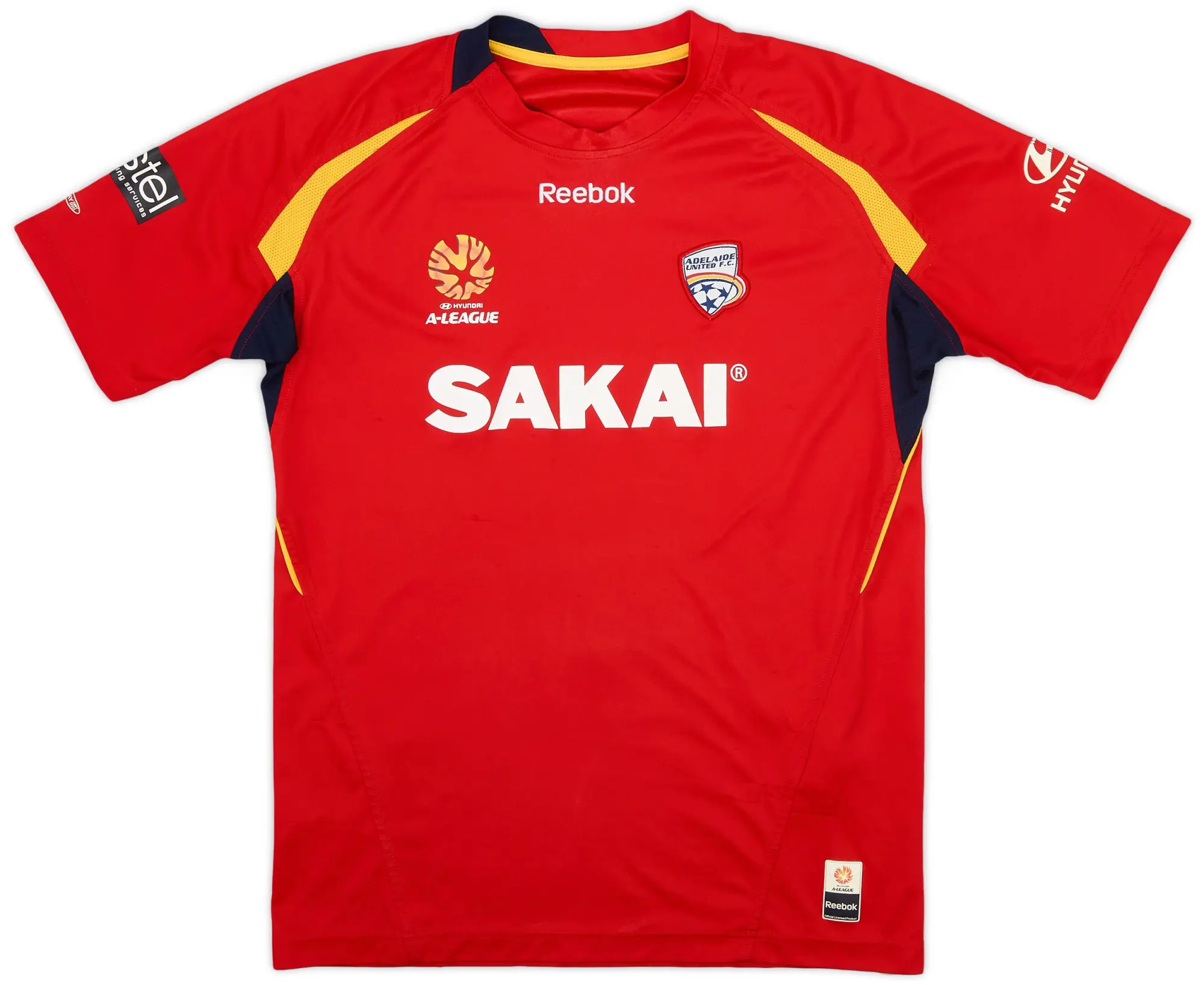 Reebok 2008-09 Adelaide United Home Shirt - 6/10 - (XL.Boys)