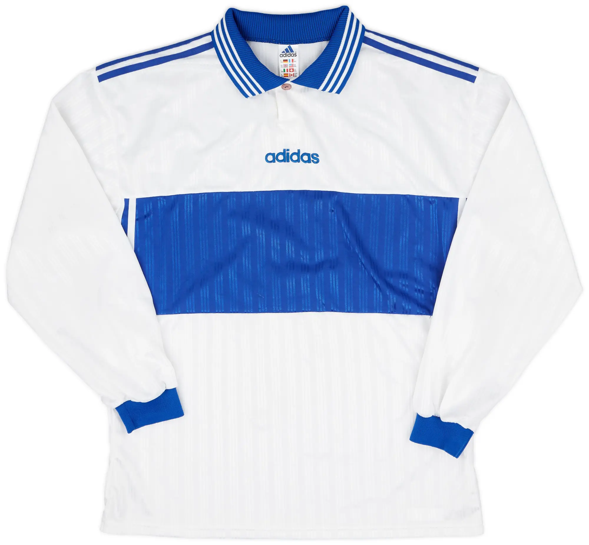 1990s adidas Template L/S Shirt - 8/10 - (XXL)