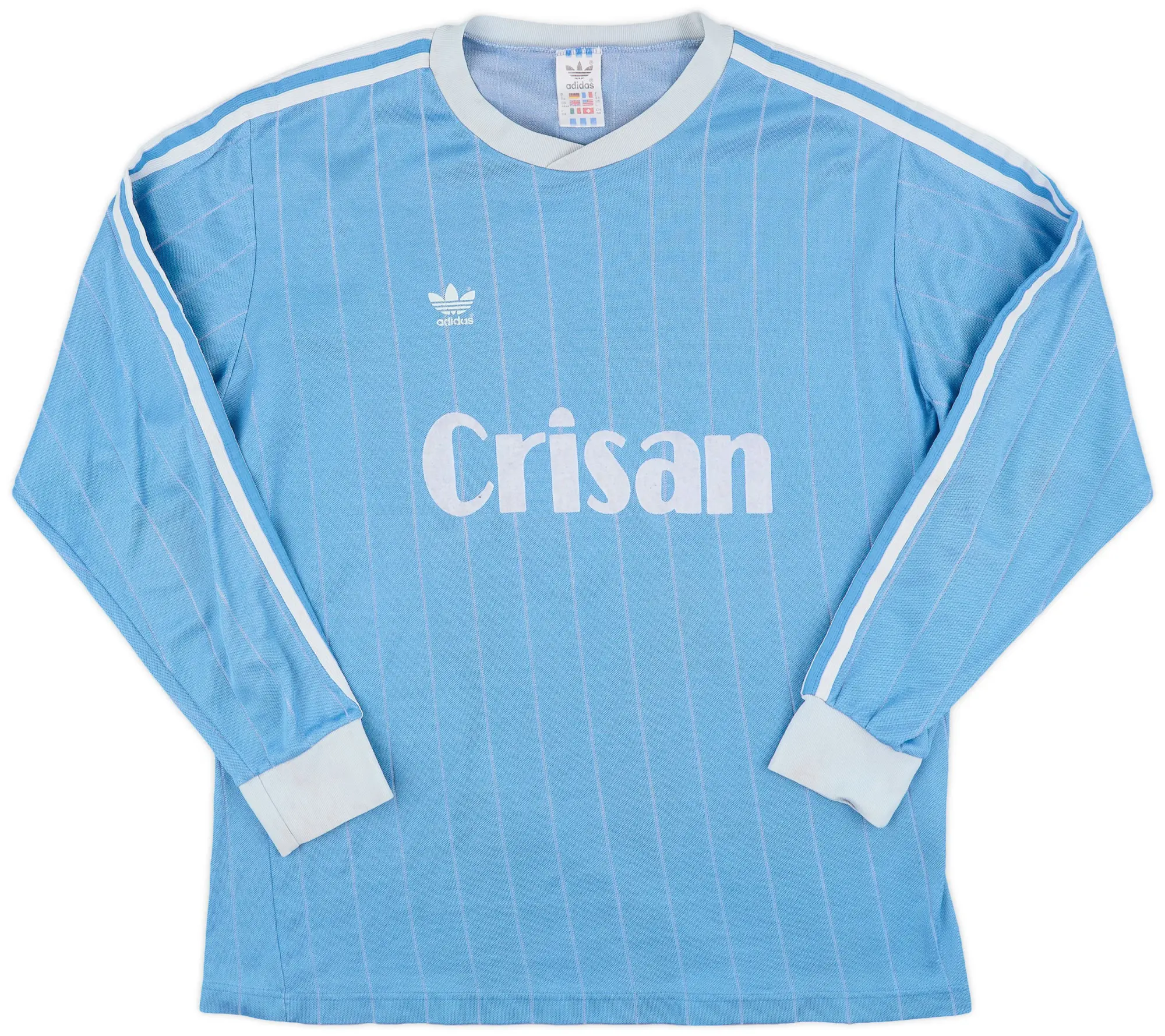 1980s adidas Template L/S Shirt #4 - 8/10 - (L/XL)