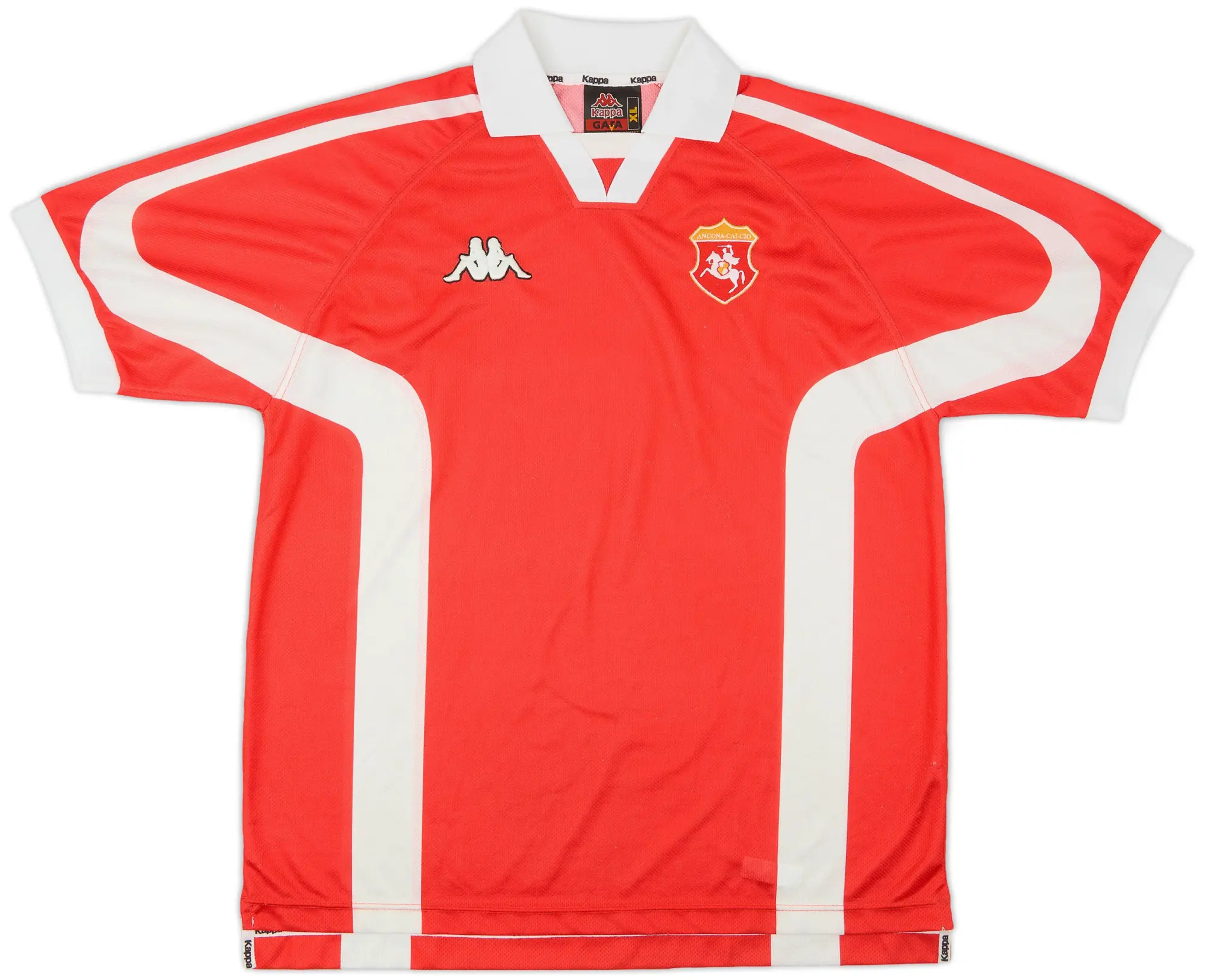 Kappa 1997-98 Ancona Home Shirt - 9/10 - (XL)