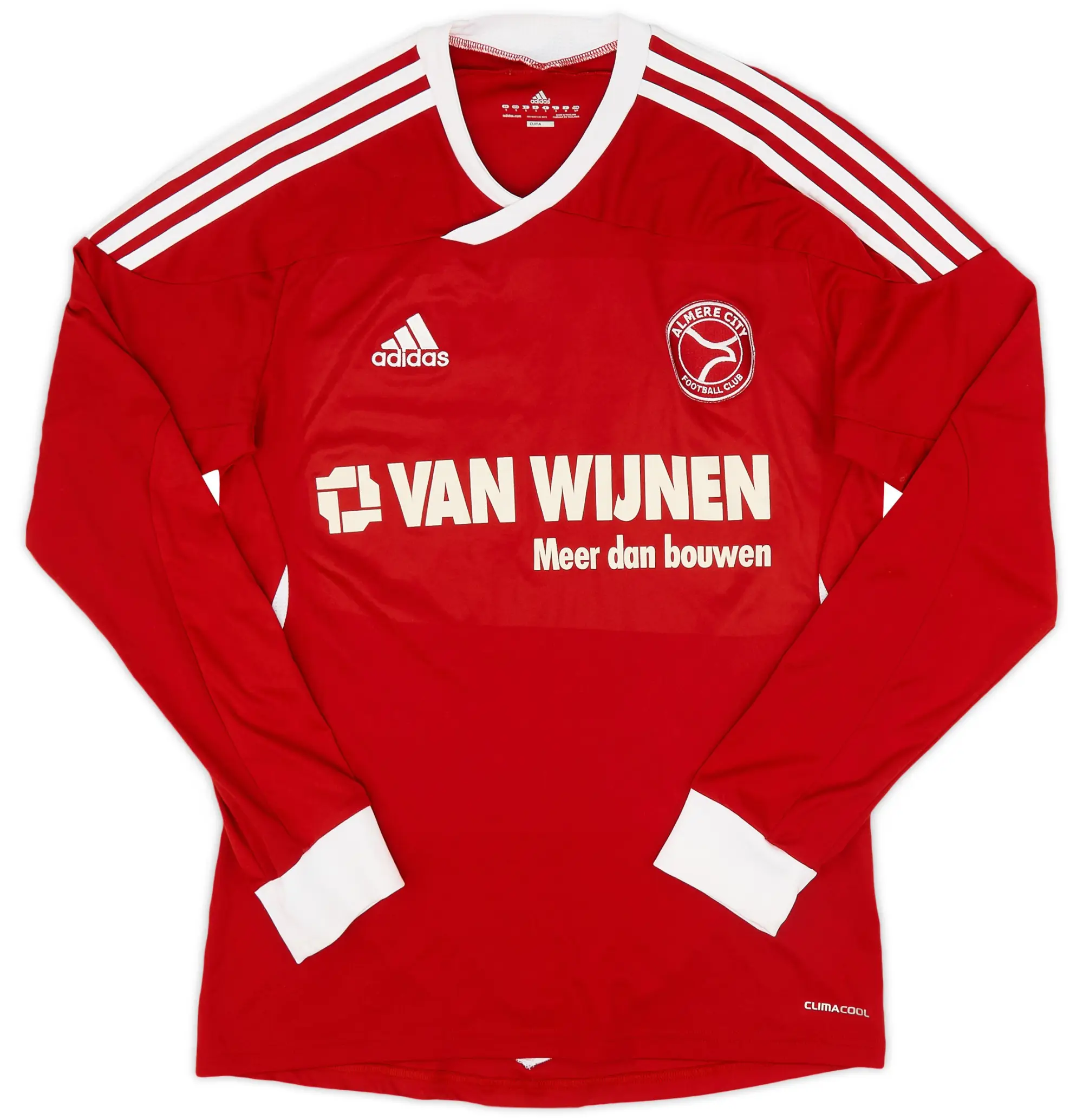 adidas 2011-12 Sporting Almere Home L/S Shirt #25 - 5/10 - (S)