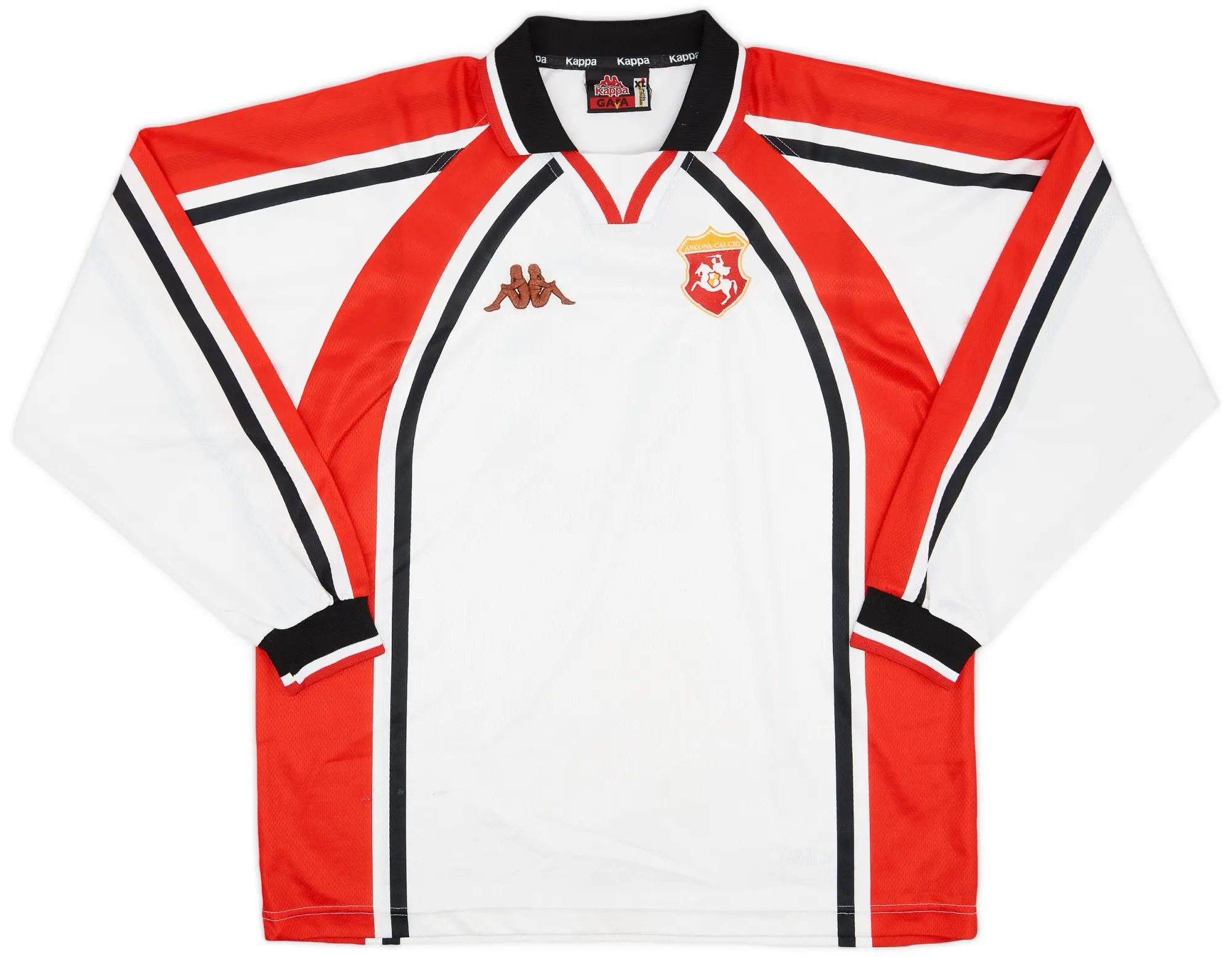 Kappa 1997-98 Ancona Match Issue Away Shirt #13