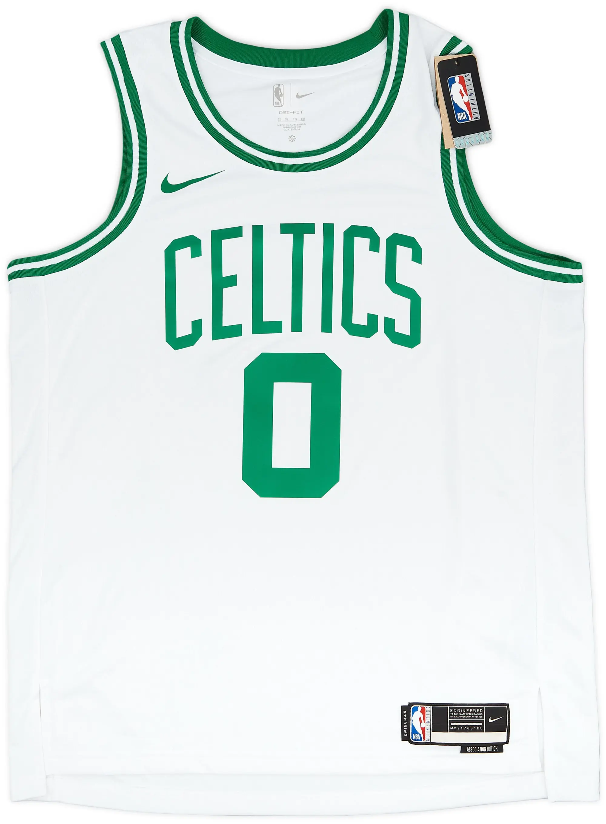 2017-24 Boston Celtics Tatum #0 Nike Swingman Home Jersey (XL)