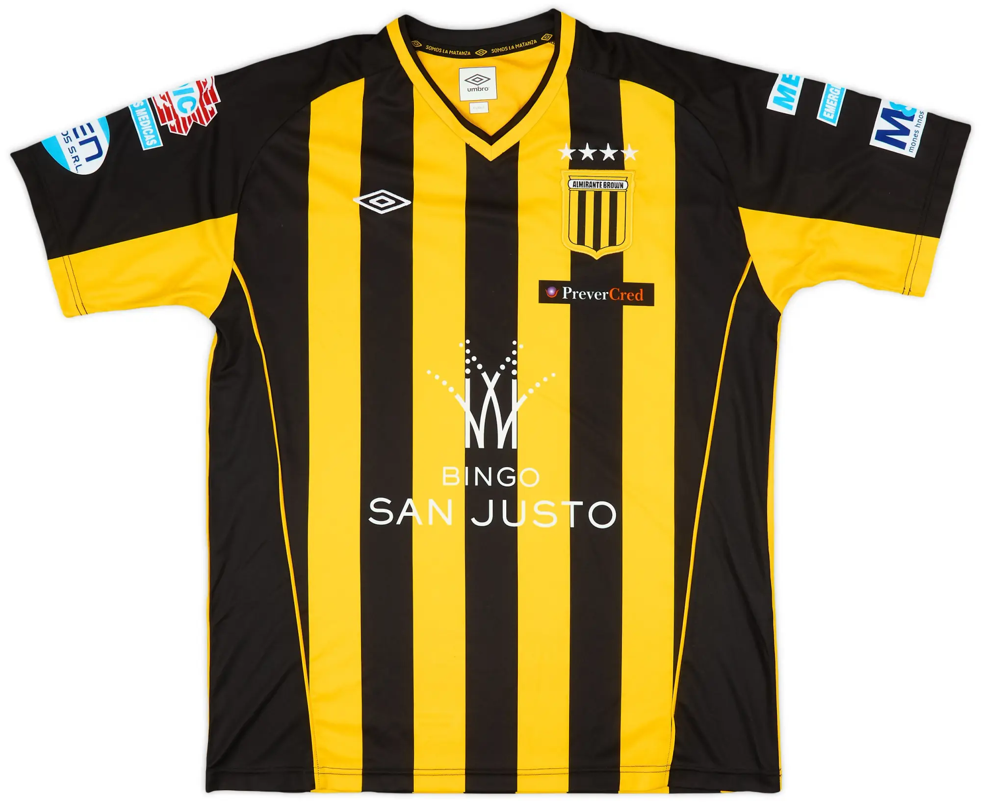 Umbro 2011-12 Almirante Brown Home Shirt - 7/10 - (XL)